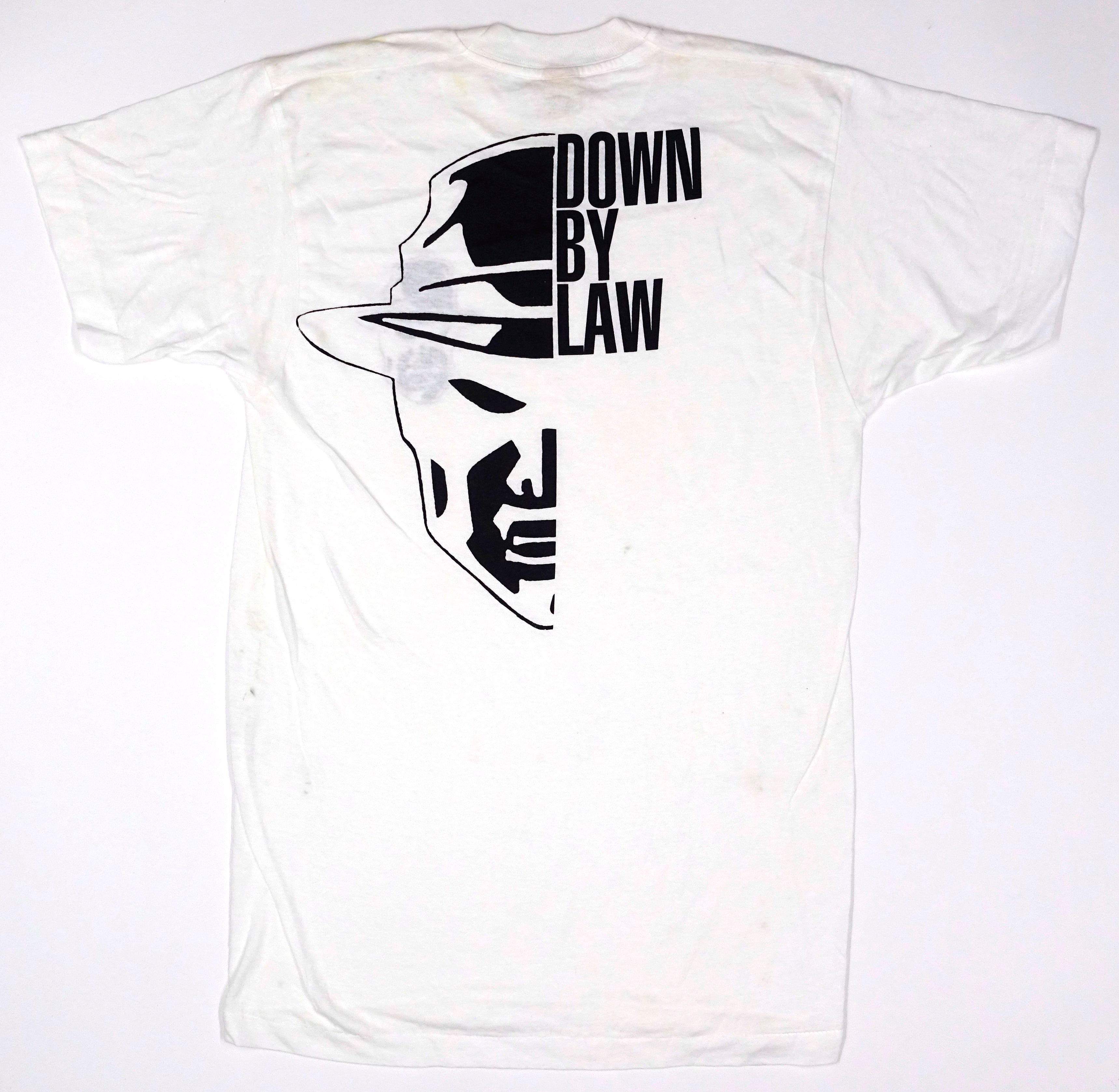 Down By Law - Hat Guy 90's Tour Shirt (White) Size Large