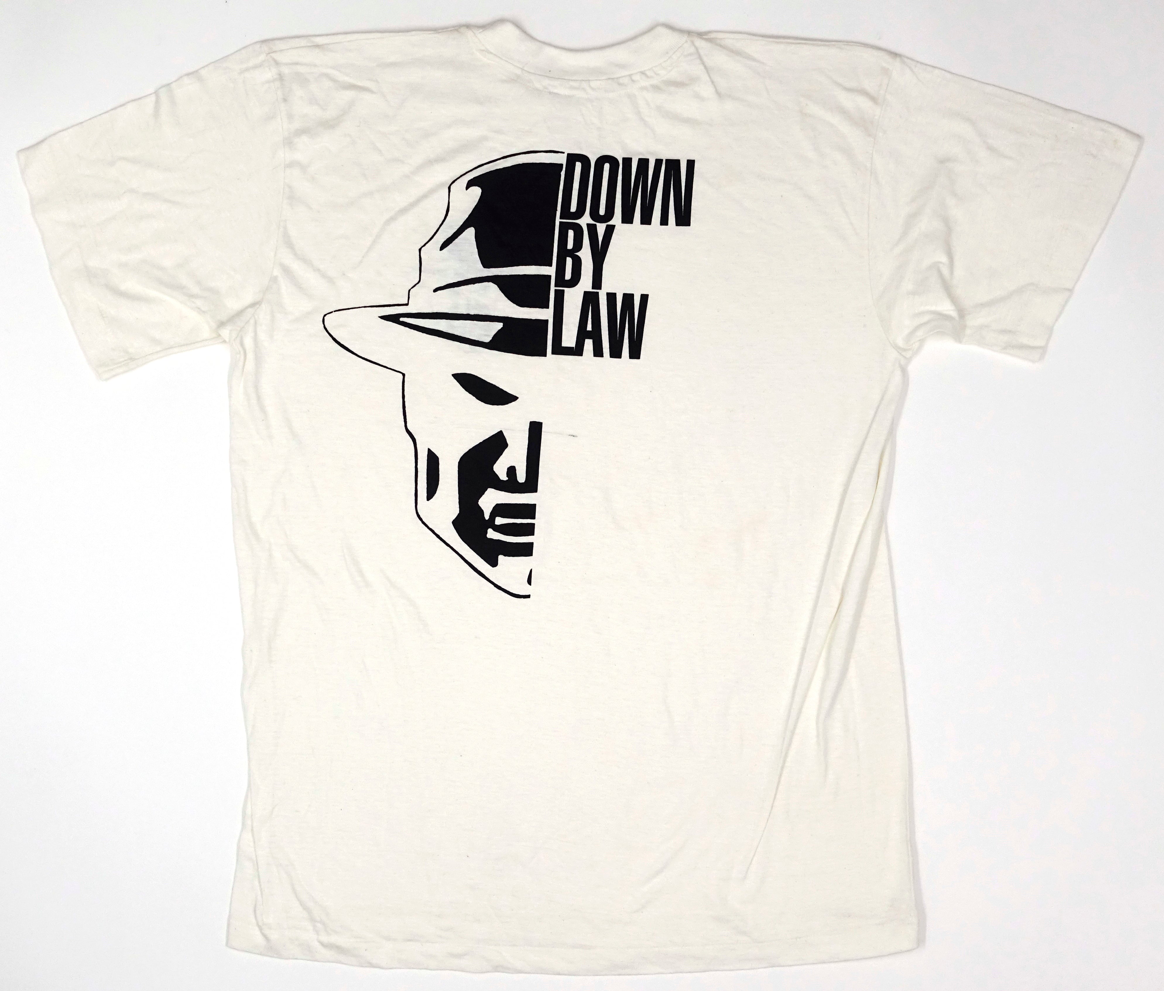 Down By Law - Hat Guy 90's Tour Shirt (White) Size XL