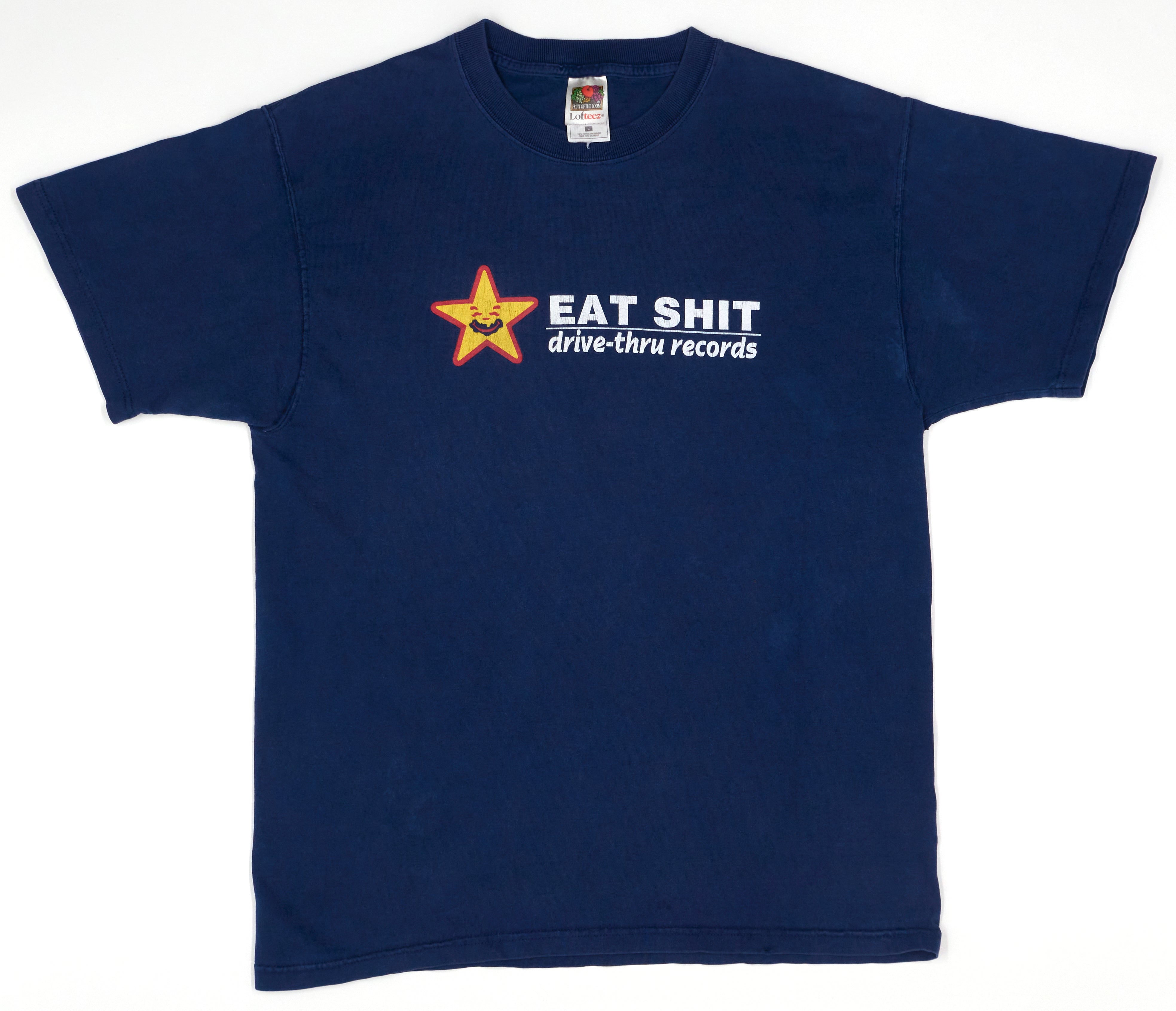 Drive-Thru Records – Eat Shit Carl's Jr. Logo Promo Shirt Size Large