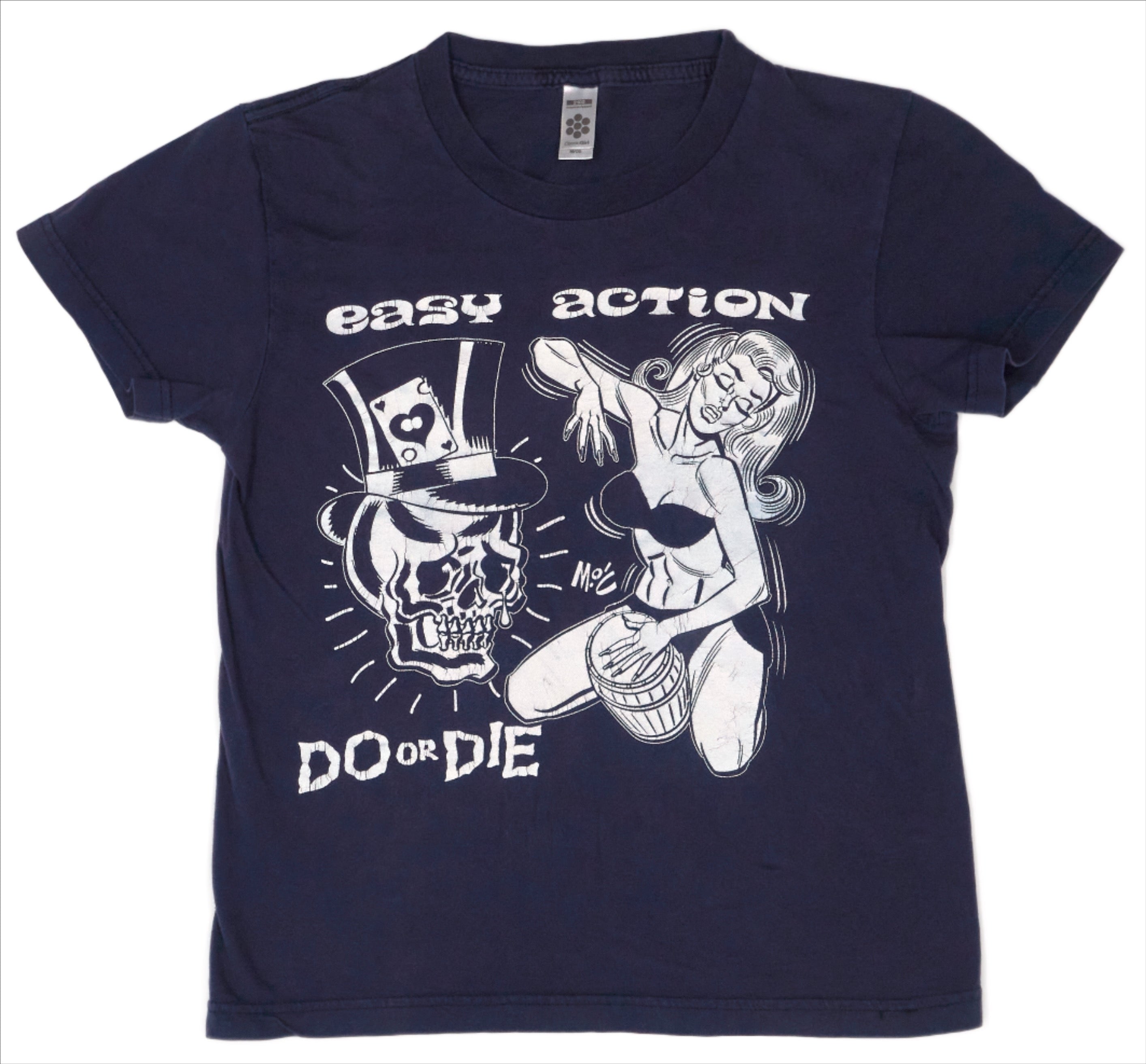 Easy Action - Do Or Die 1999 Tour Shirt Art by Mitch O'Connell Size Women's Medium