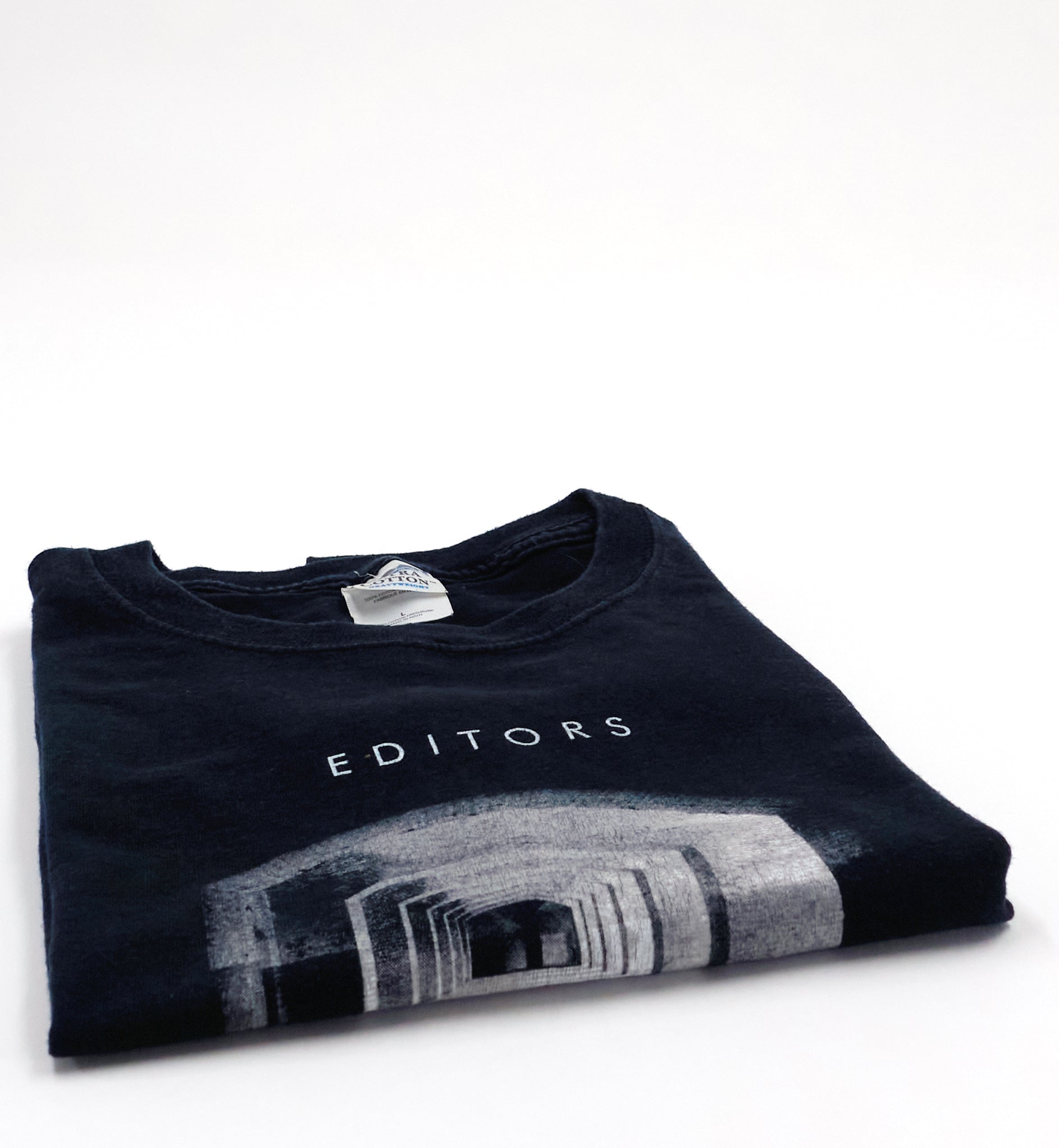 Editors - LP Cover The Back Room 2005 Tour Shirt Size Large