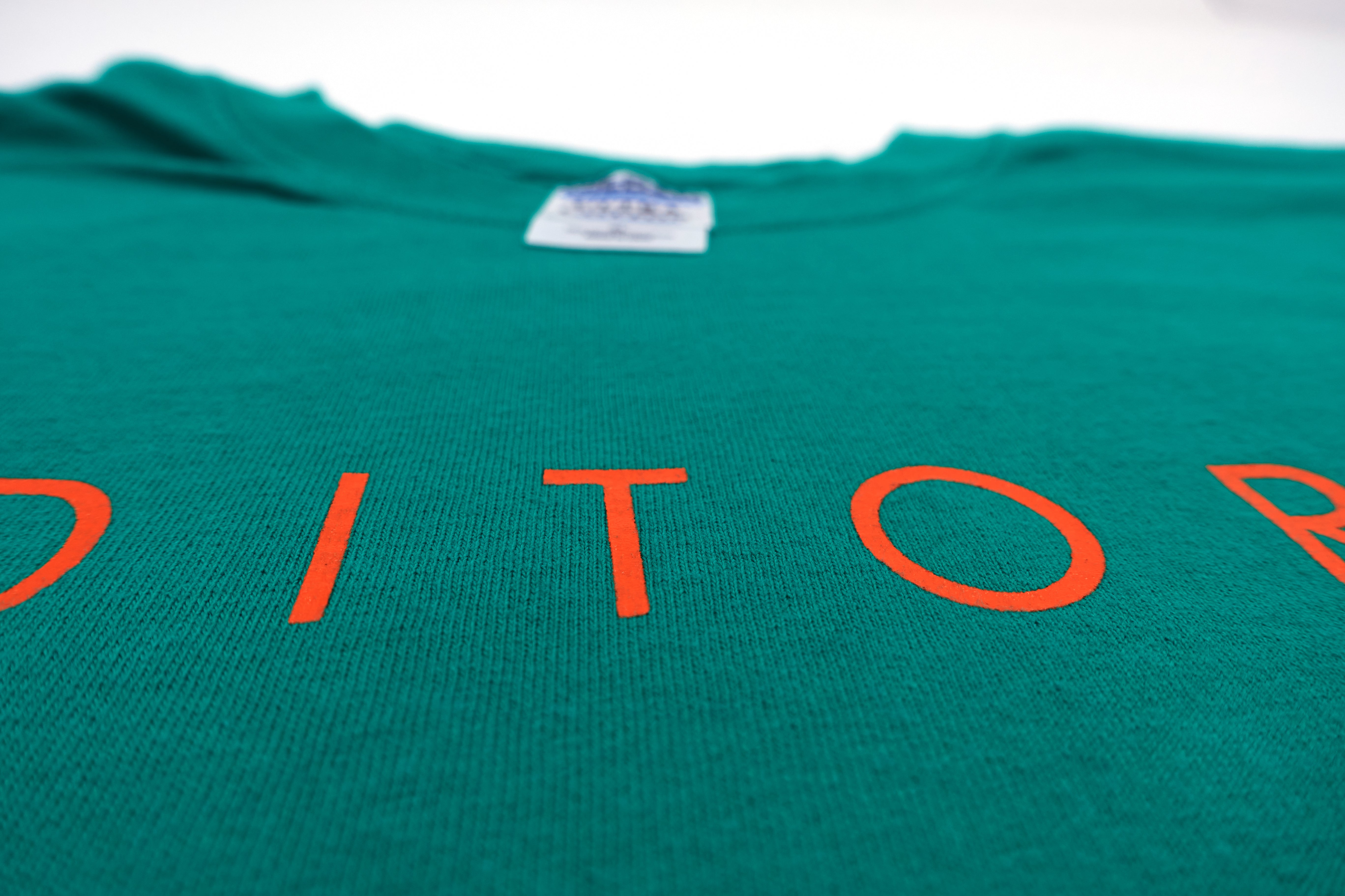 Editors - Orange Logo The Back Room 2005 Tour Shirt Size XL