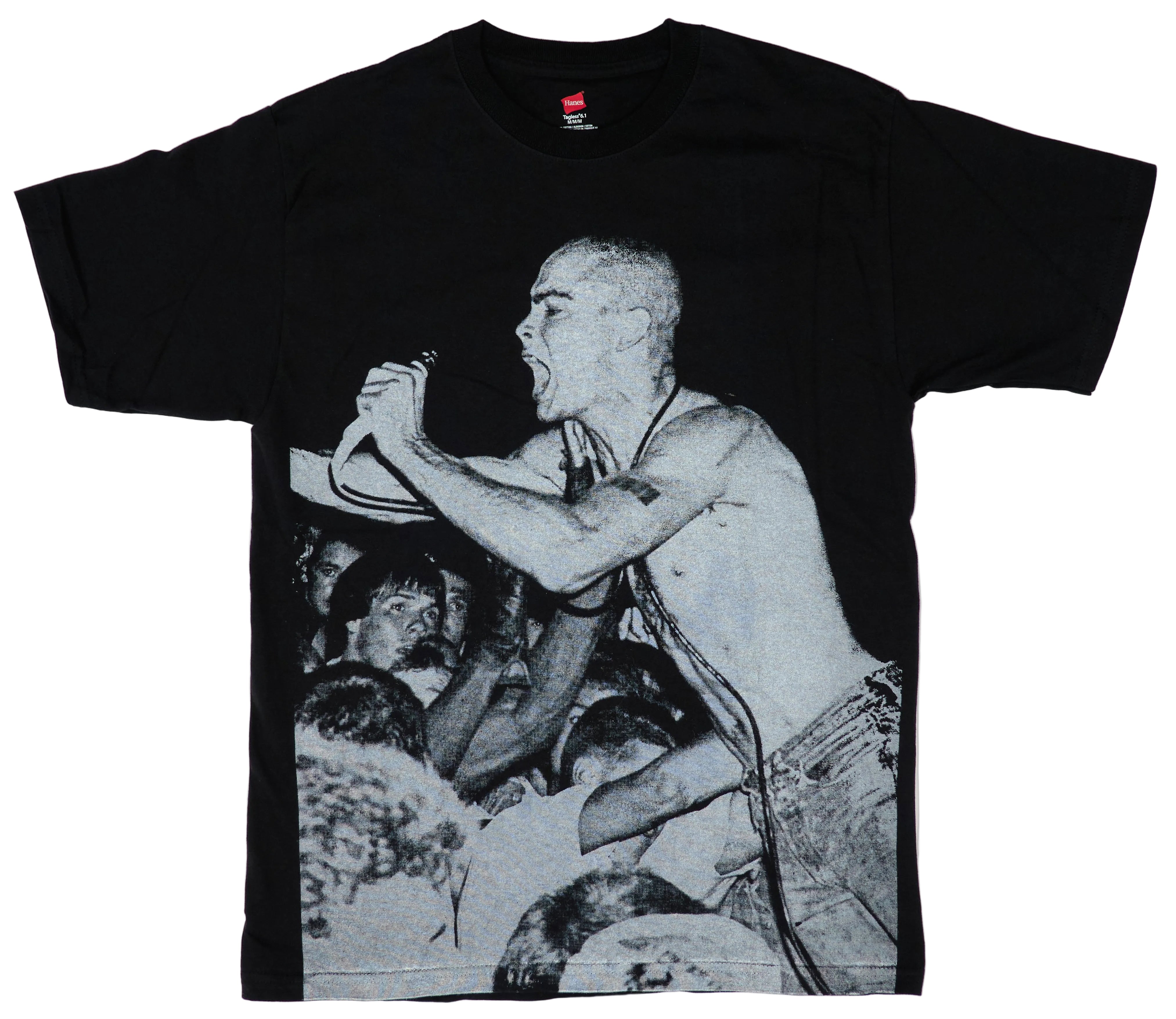Edward Colver - California Casualty Black Flag Henry Rollins Shirt Size Medium