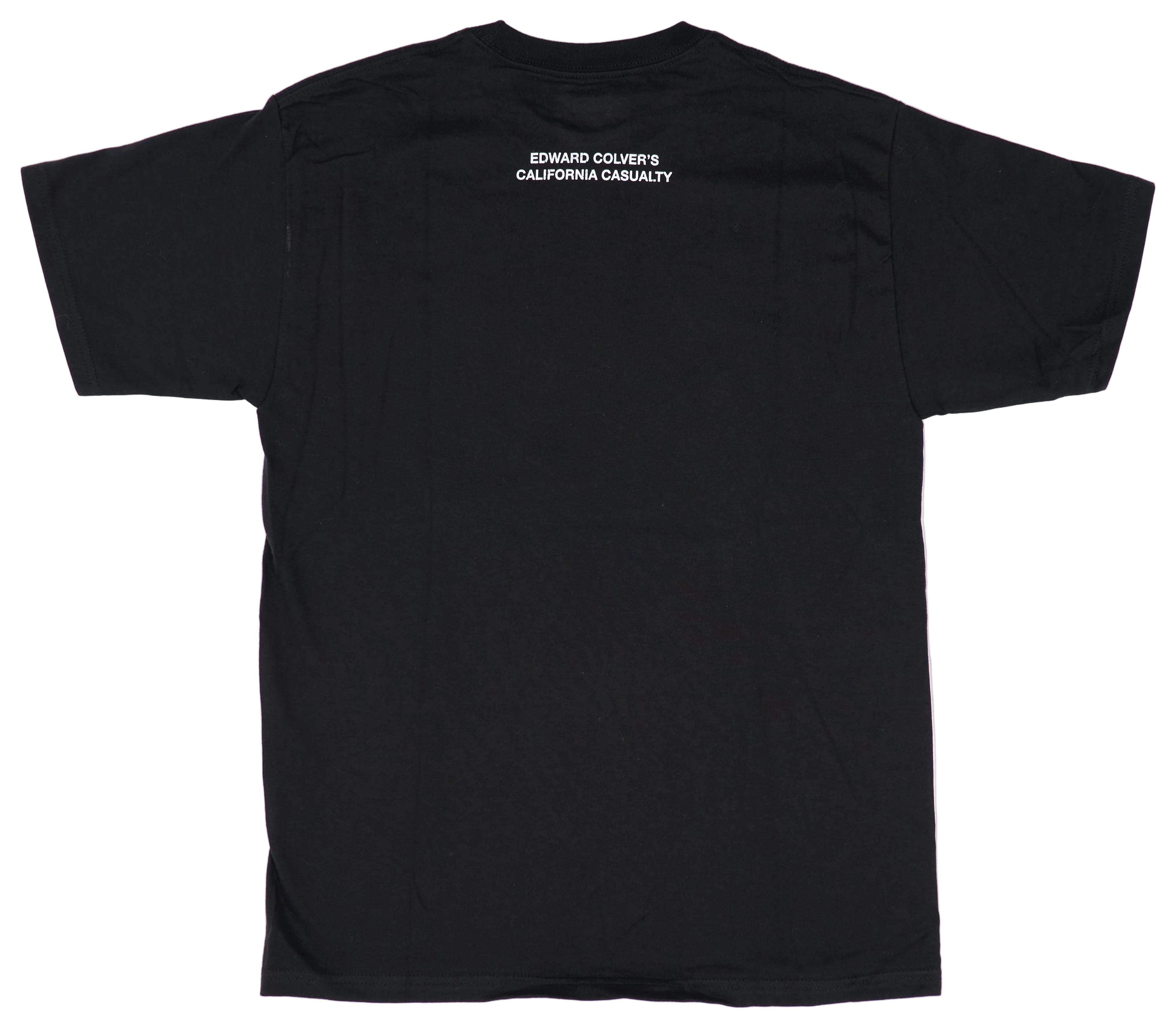 Edward Colver - California Casualty Black Flag Henry Rollins Shirt Size Medium