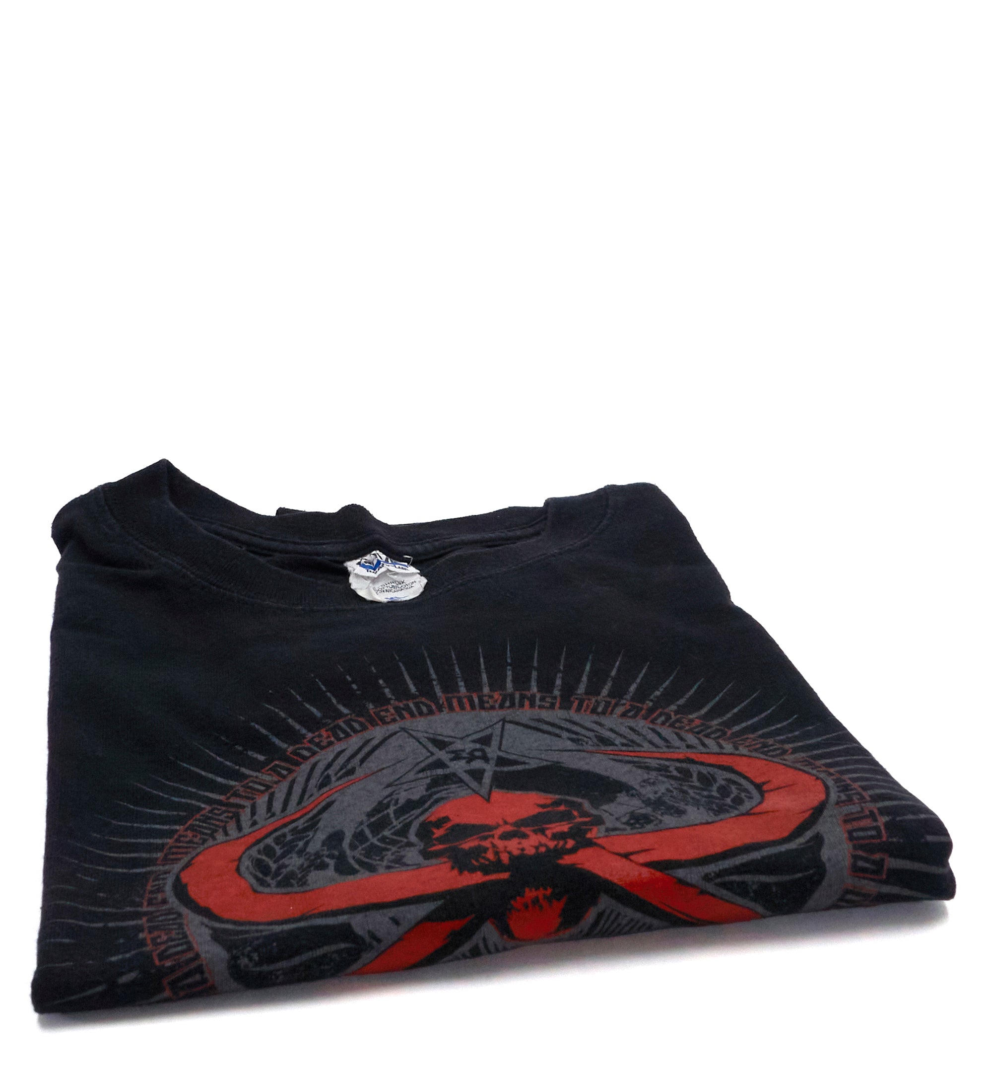 Enemy Reign – Means To A Dead End 2008 Tour Shirt Size XL