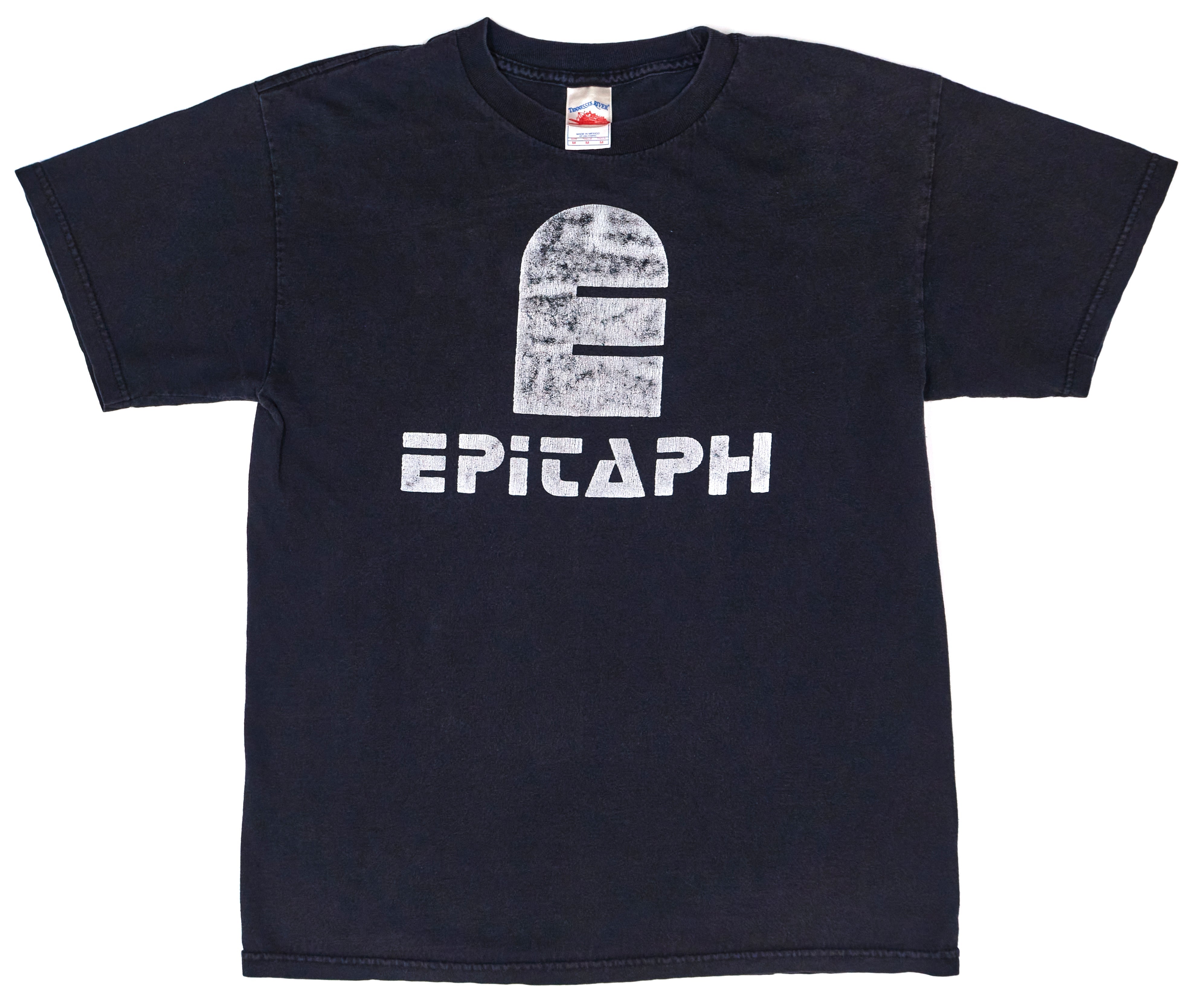 Epitaph Records - 90's Tombstone Logo  Promo Only Shirt Size Medium