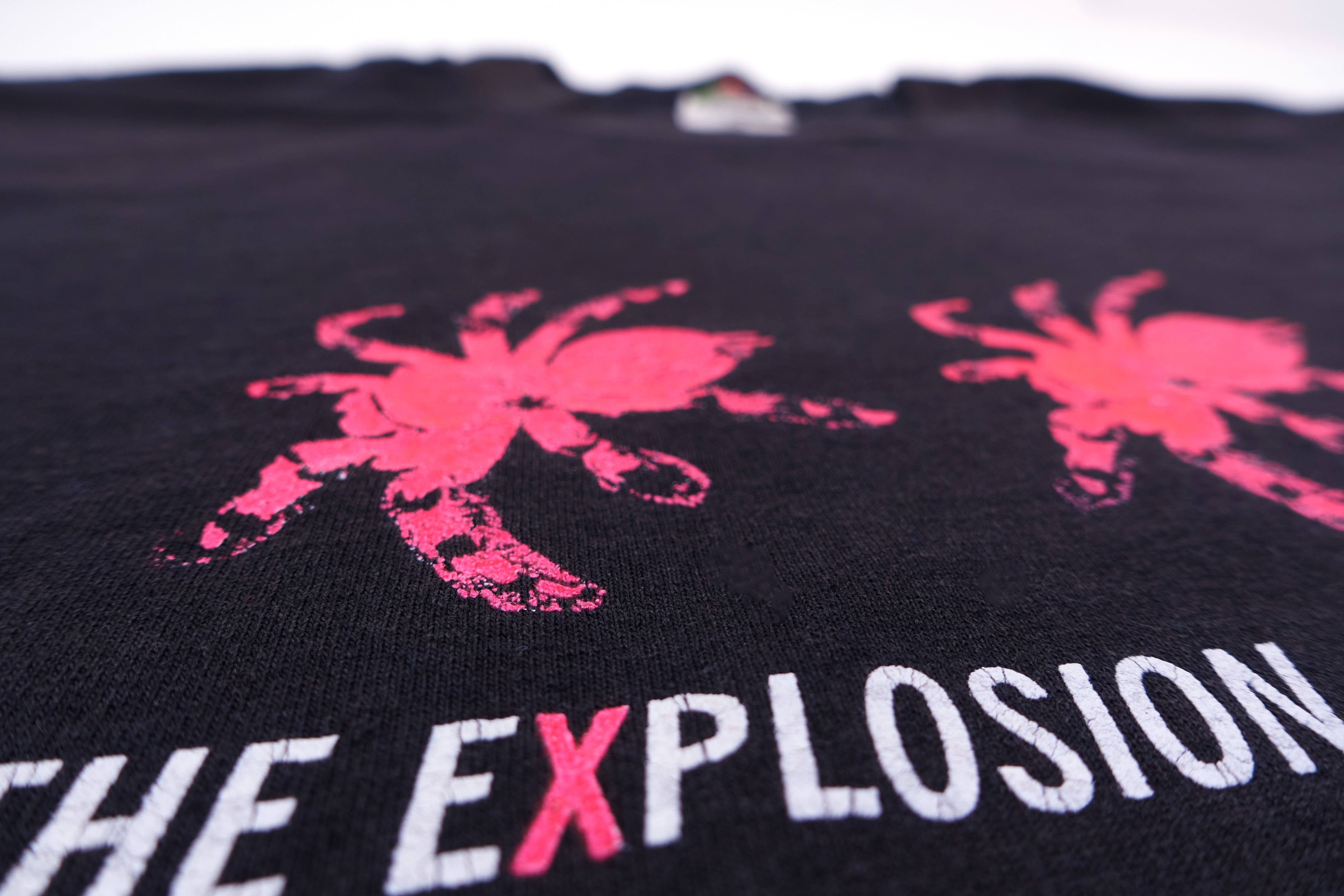 Explosion ‎– Flash Flash Flash Pink Tarantulas 2000 Tour Shirt Size XL