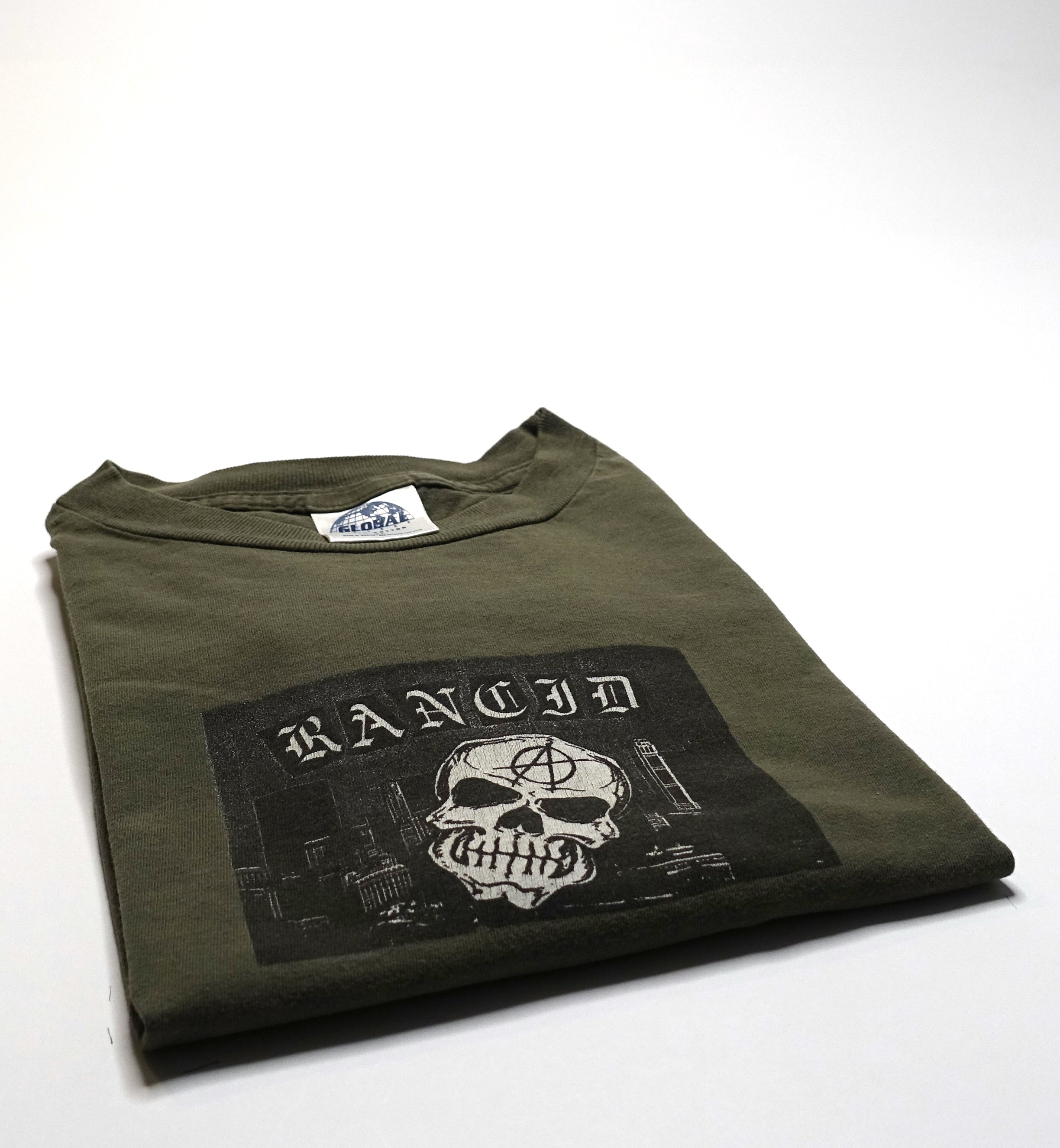 Rancid - Anarchy Skull 90's Tour Shirt Size XL