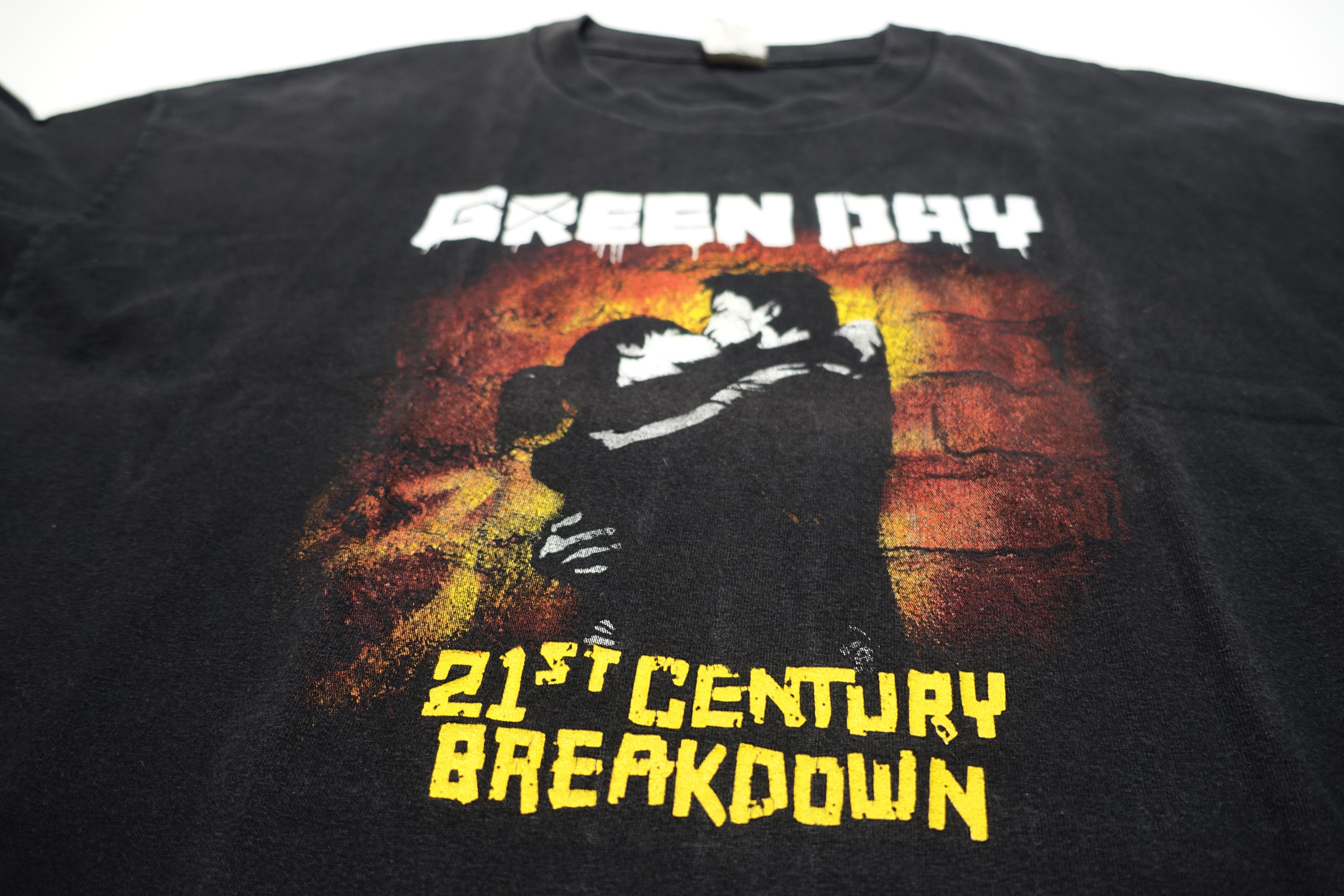 Green Day - 21st Century Breakdown 2009 Tour Shirt Size XL