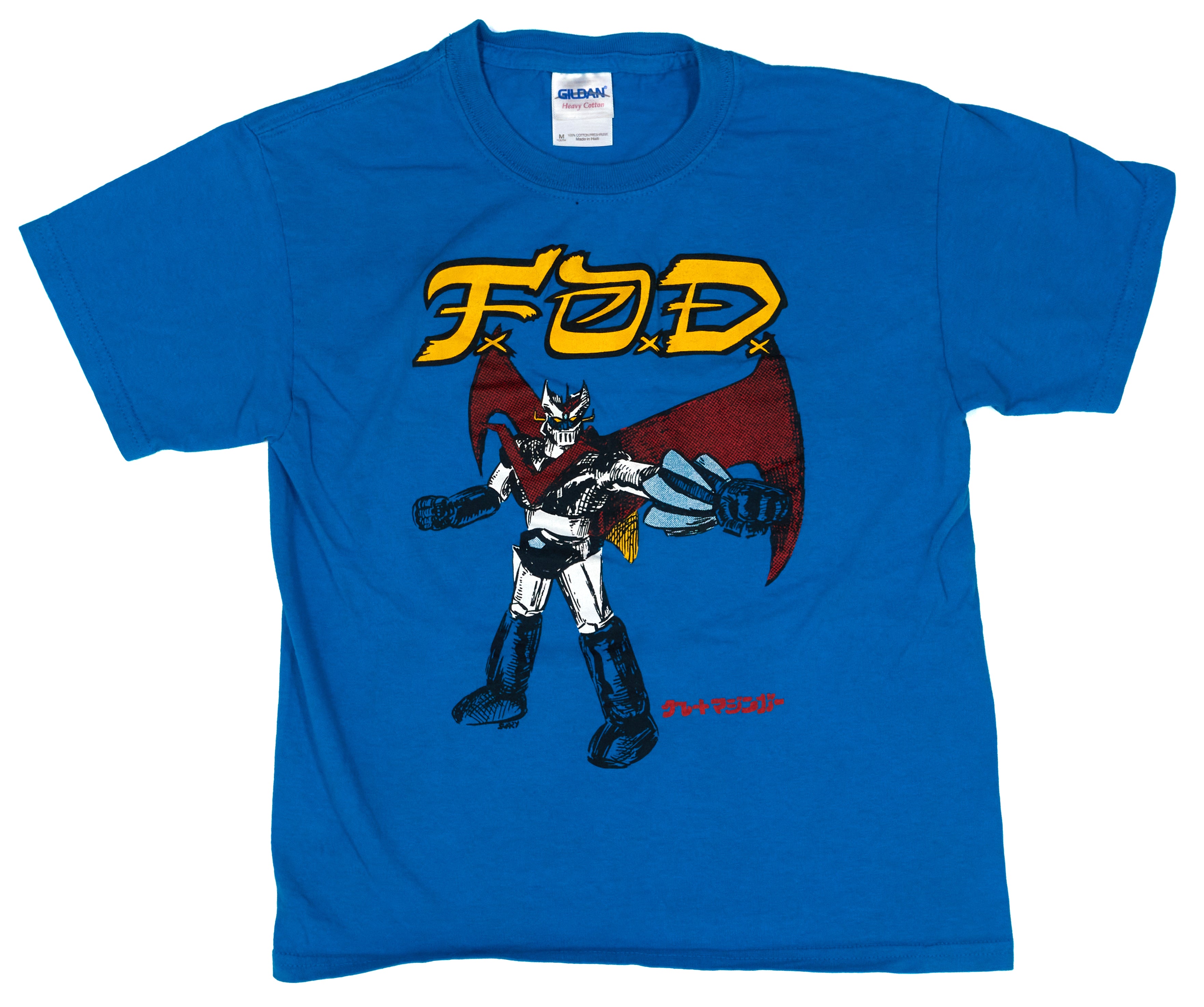 F.O.D. / Flag Of Democracy ‎– Great Mazinger by Chris Shary Shirt Size Youth Medium