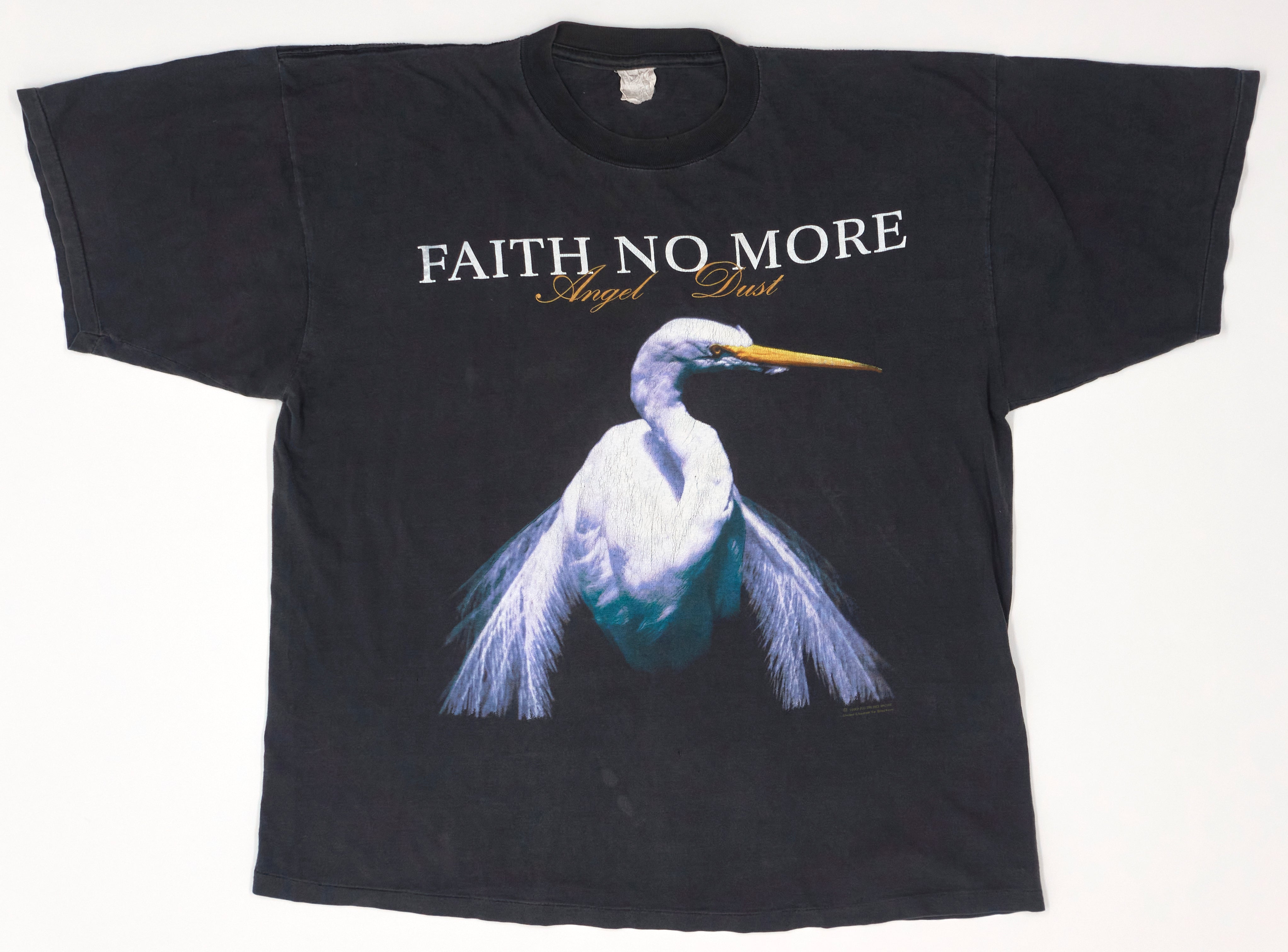 Faith No More - Angel Dust 1992 EU Tour Issue Shirt Size XL