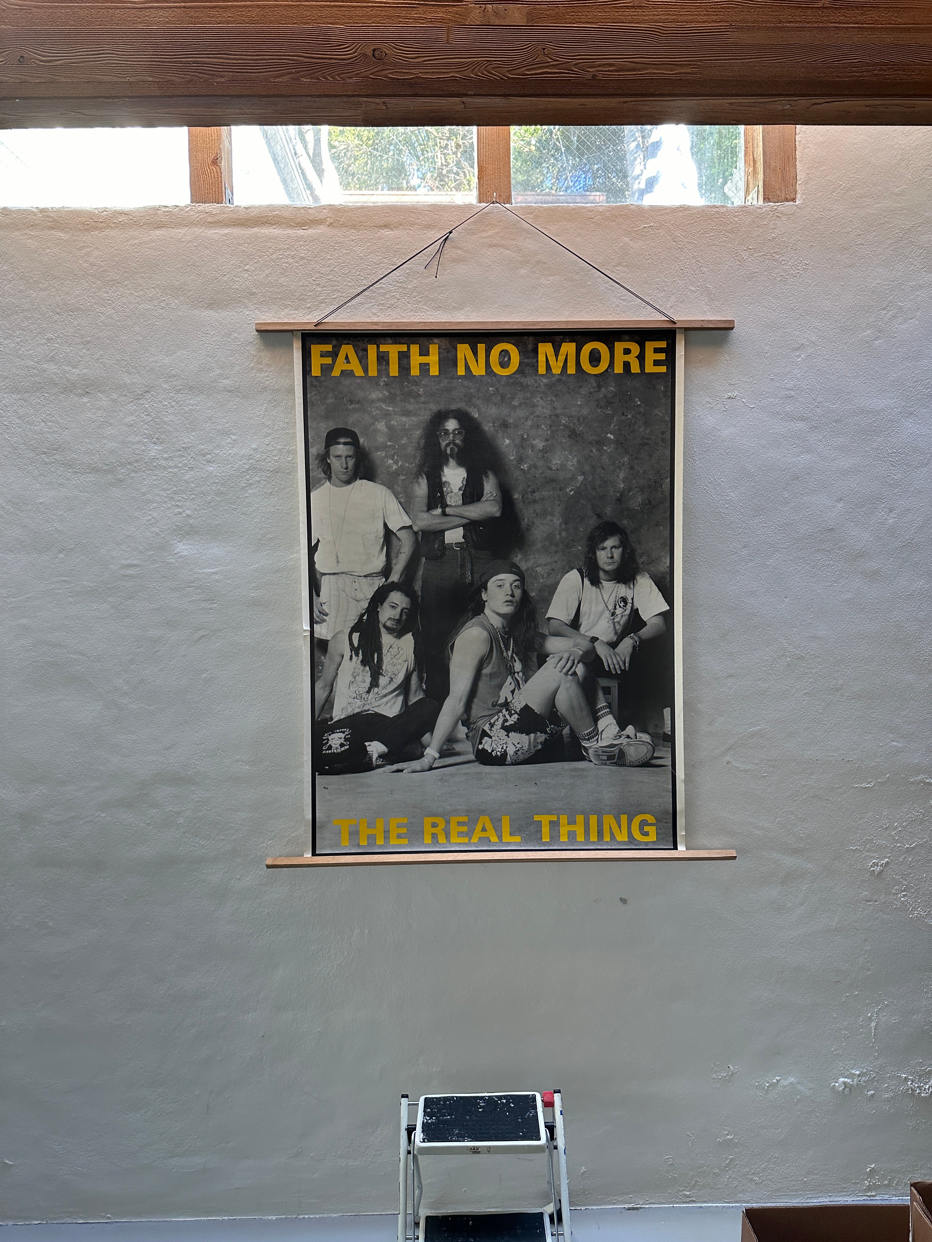 Faith No More - The Real Thing 1989 60" X 40" Subway Poster