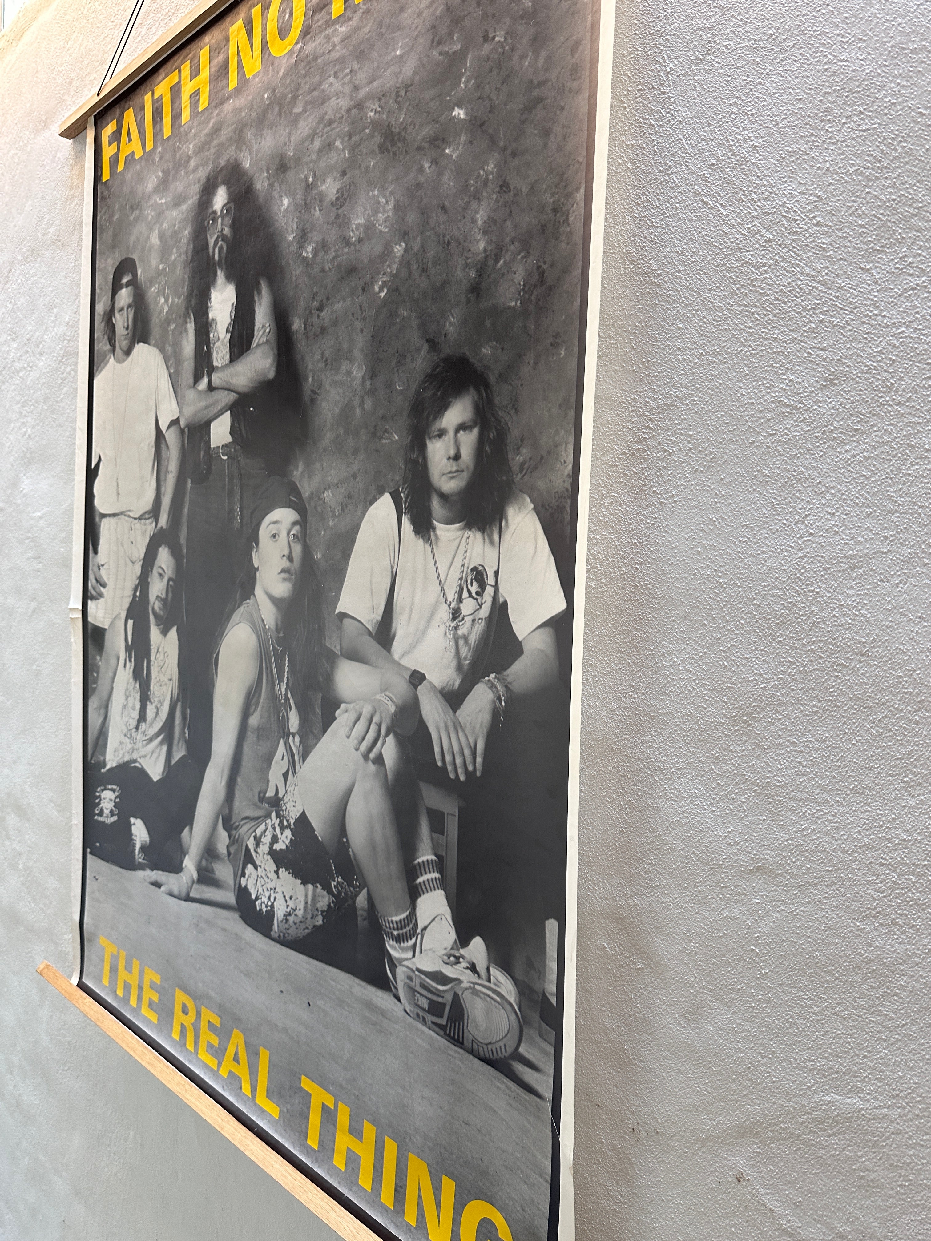 Faith No More - The Real Thing 1989 60" X 40" Subway Poster