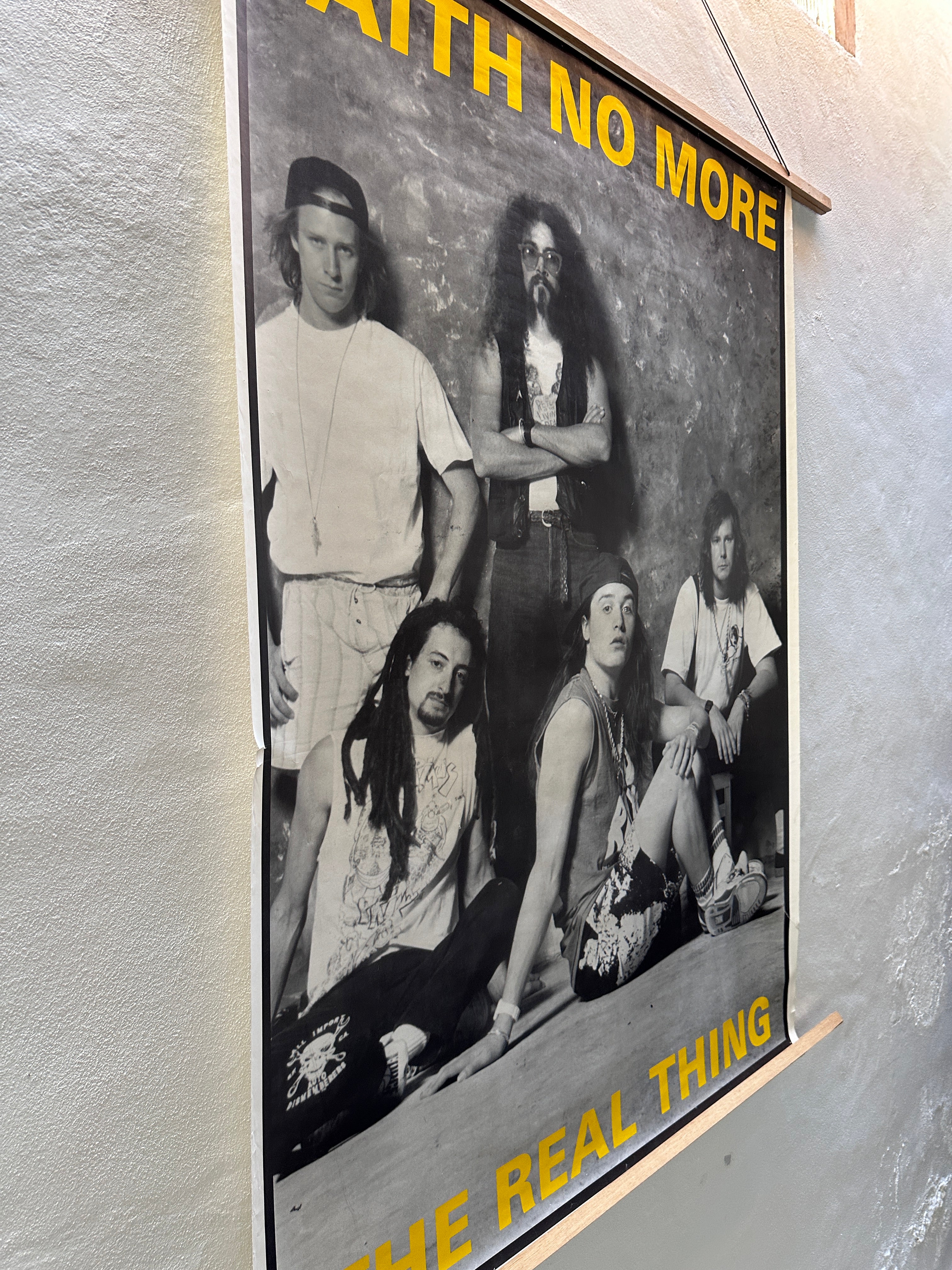 Faith No More - The Real Thing 1989 60" X 40" Subway Poster