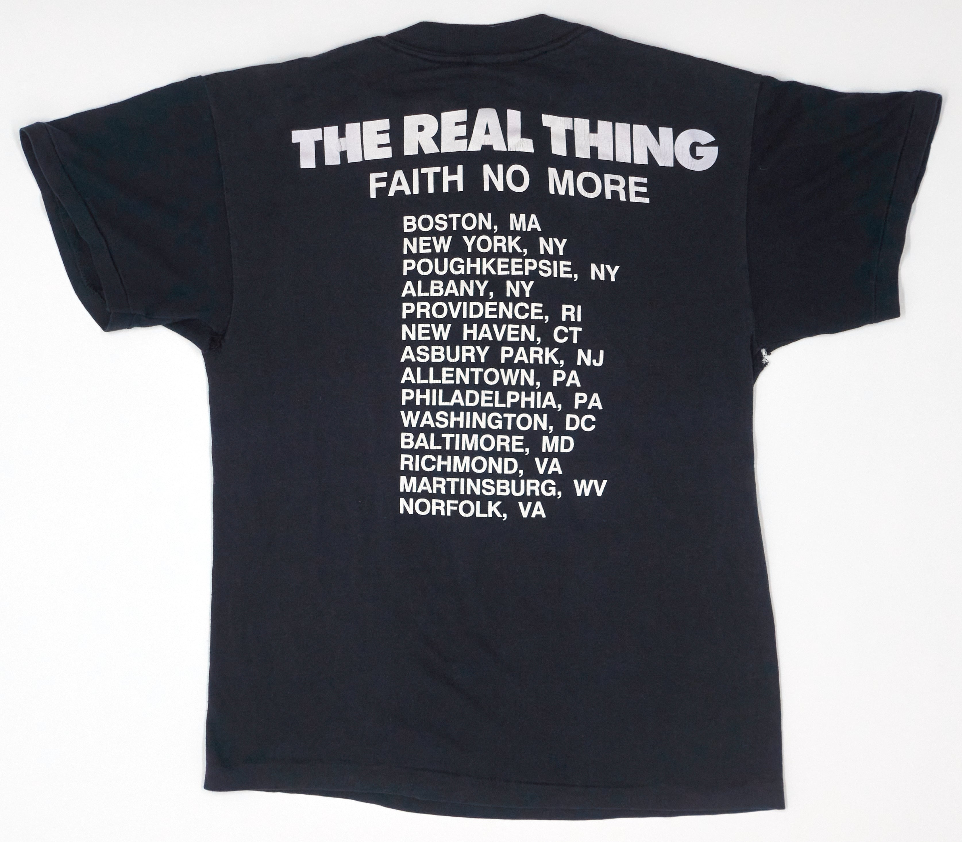 Faith No More - The Real Thing 1989 USA Tour Shirt Size Medium