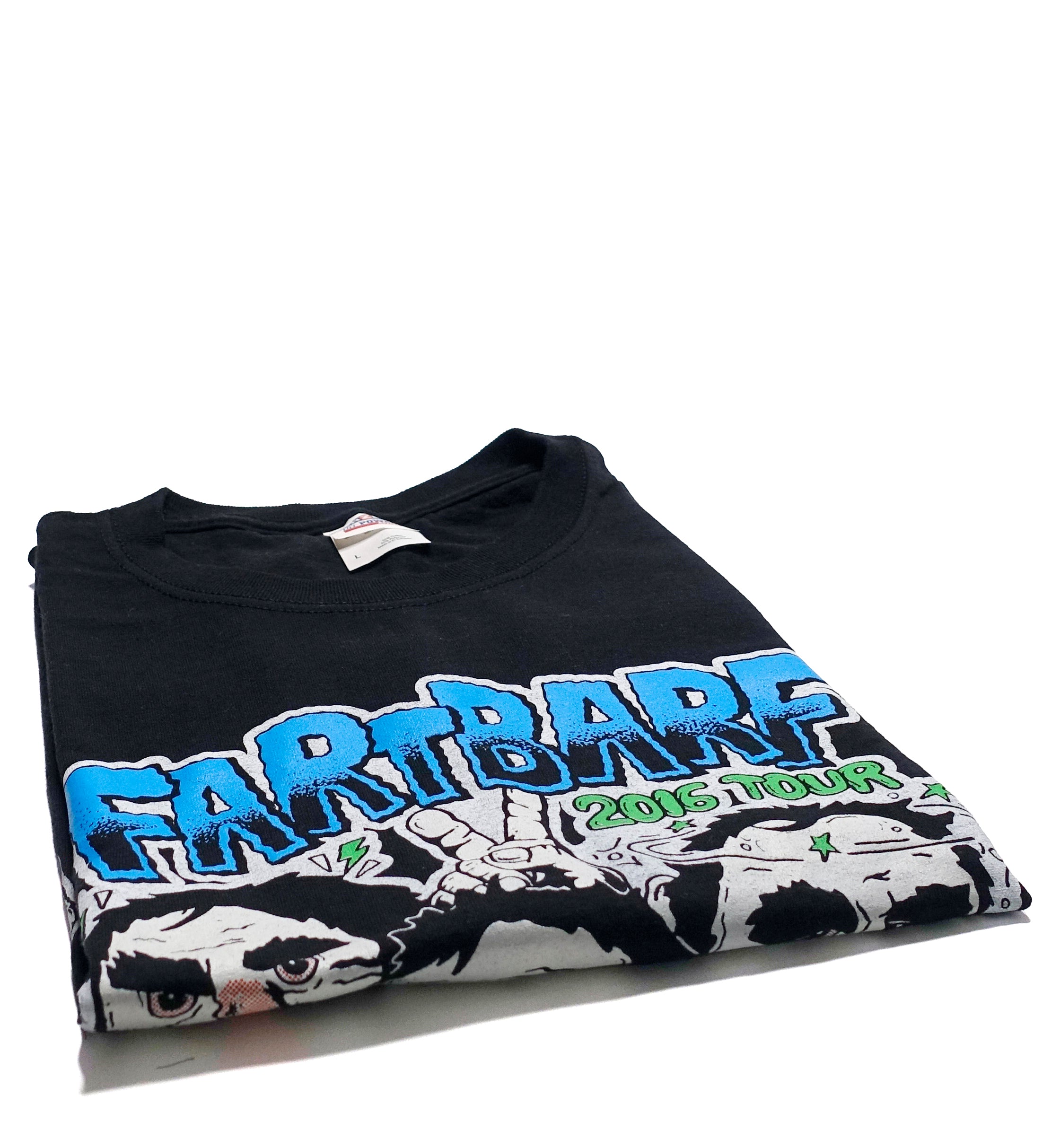 Fartbarf - Vomit by Bunga 2016 North American West Coast Tour Shirt Size Large