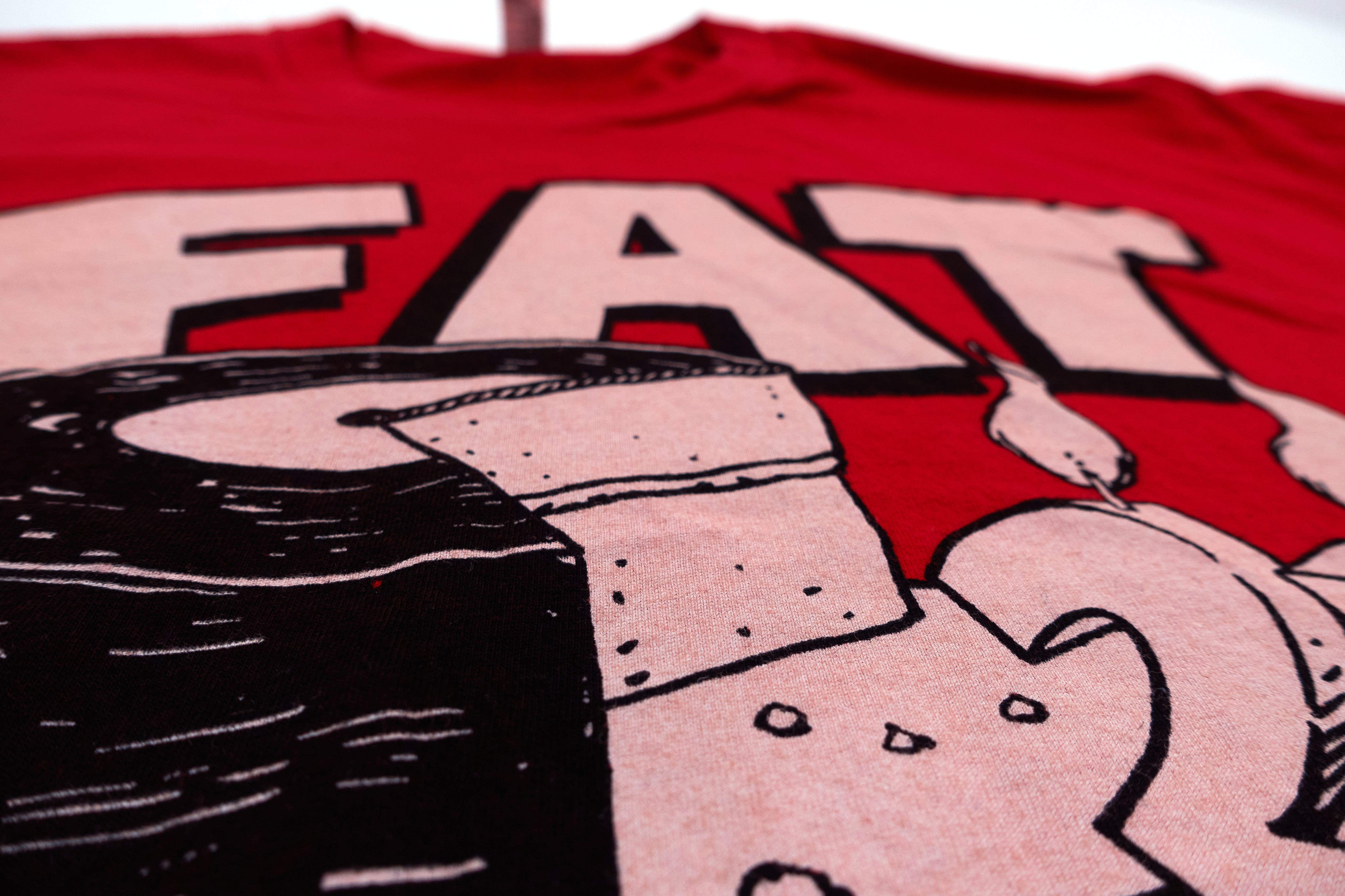 Fat Wreck Chords - Eat Cake 25th Anniversary Logo Shirt Size Large (Copy)
