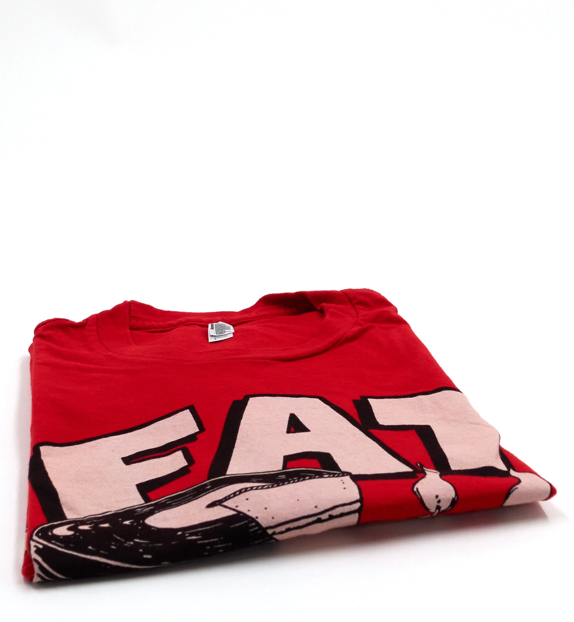 Fat Wreck Chords - Eat Cake 25th Anniversary Logo Shirt Size Large (Copy)