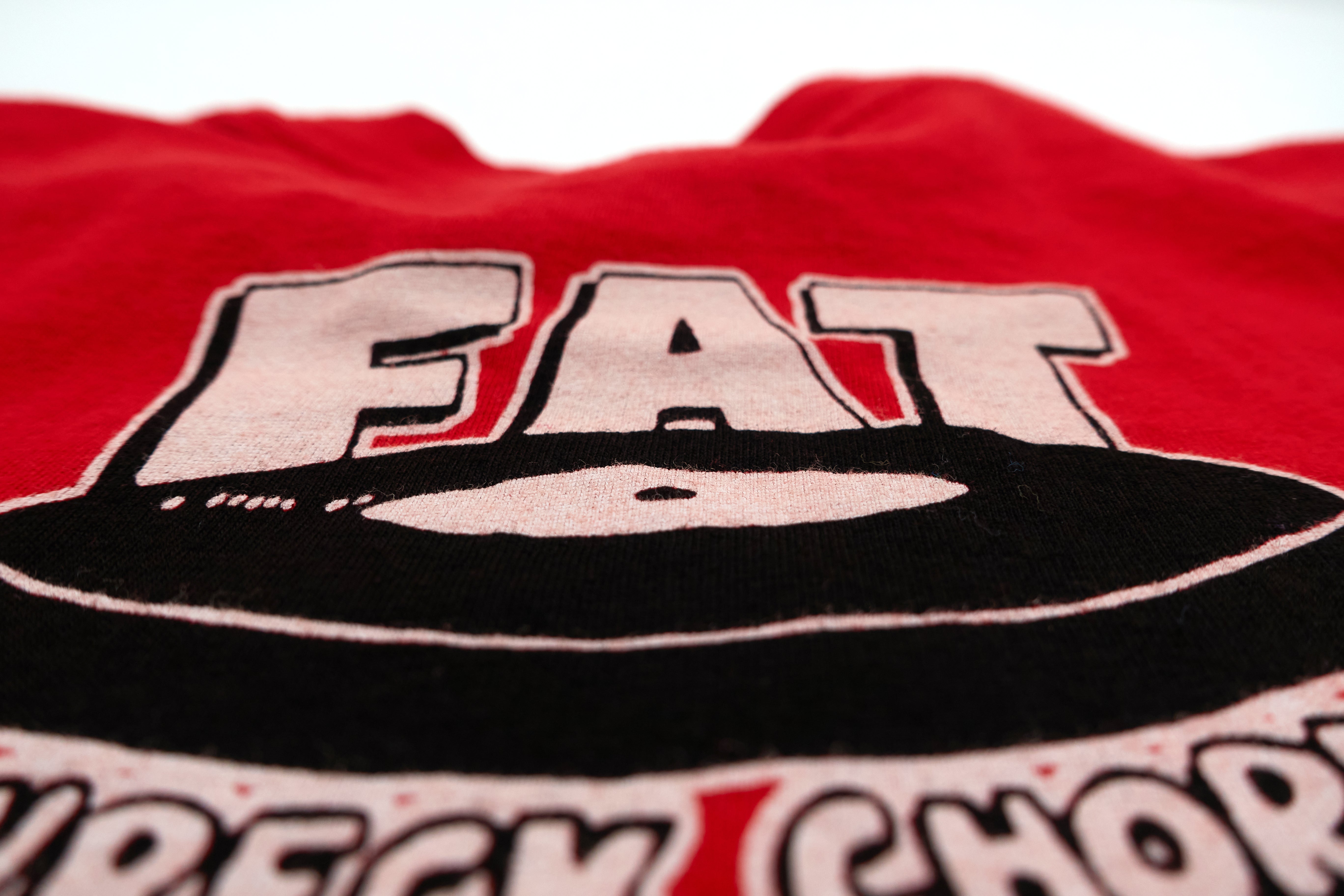 Fat Wreck Chords - Eat Cake 25th Anniversary Logo Shirt Size Medium