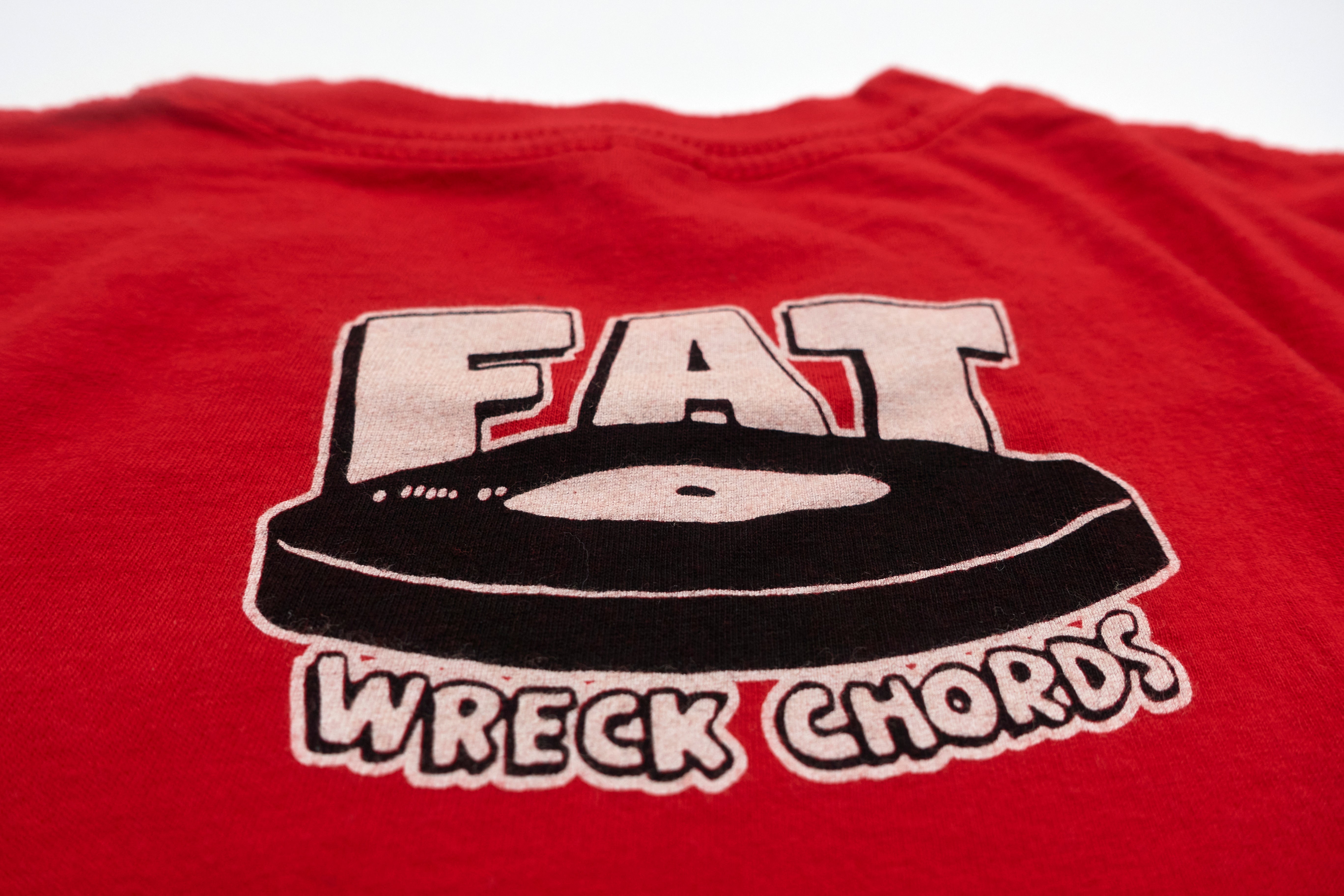 Fat Wreck Chords - Eat Cake 25th Anniversary Logo Shirt Size Small (Copy)