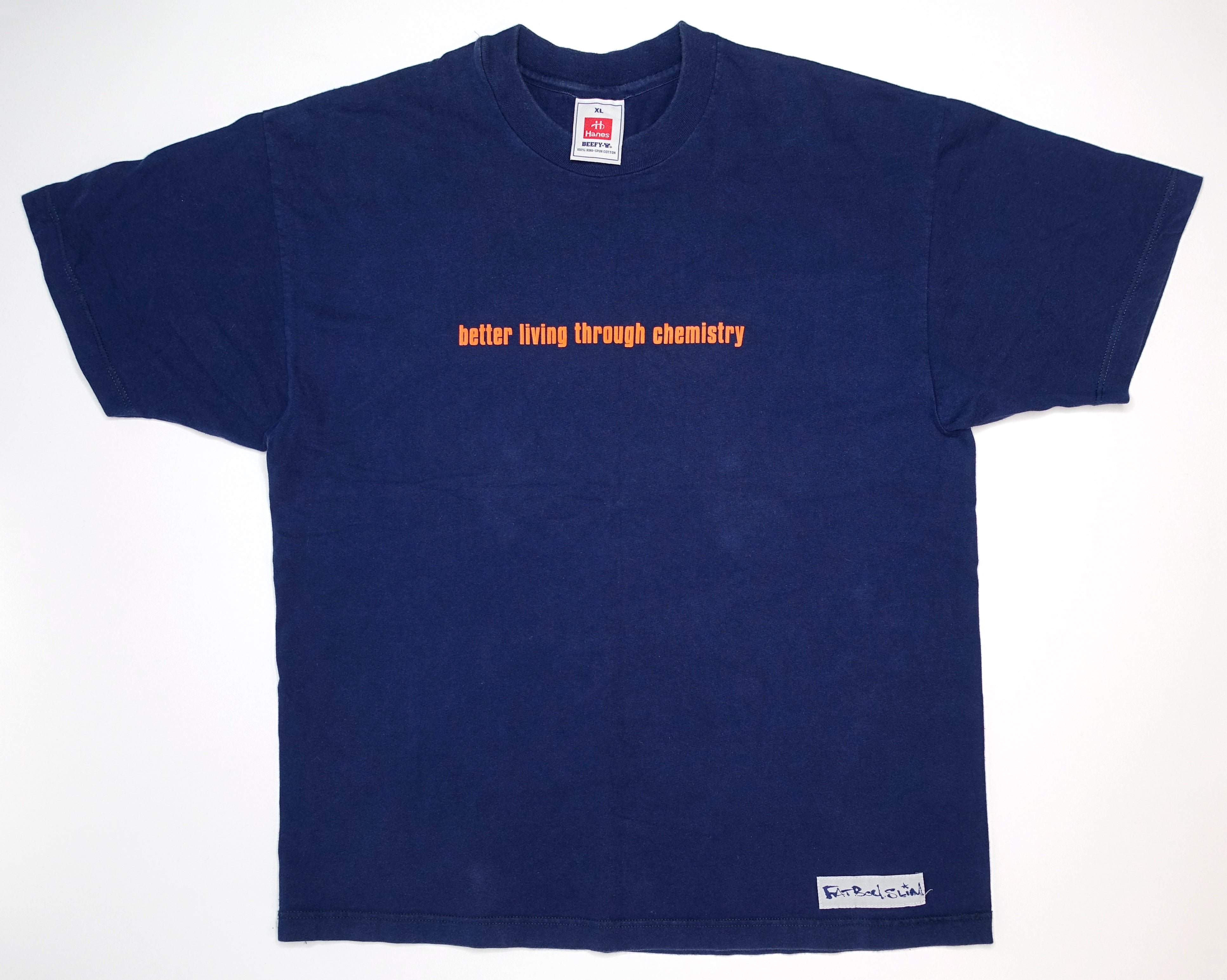 Fatboy Slim - Better Living Through Chemistry 1996 Tour Shirt Size XL