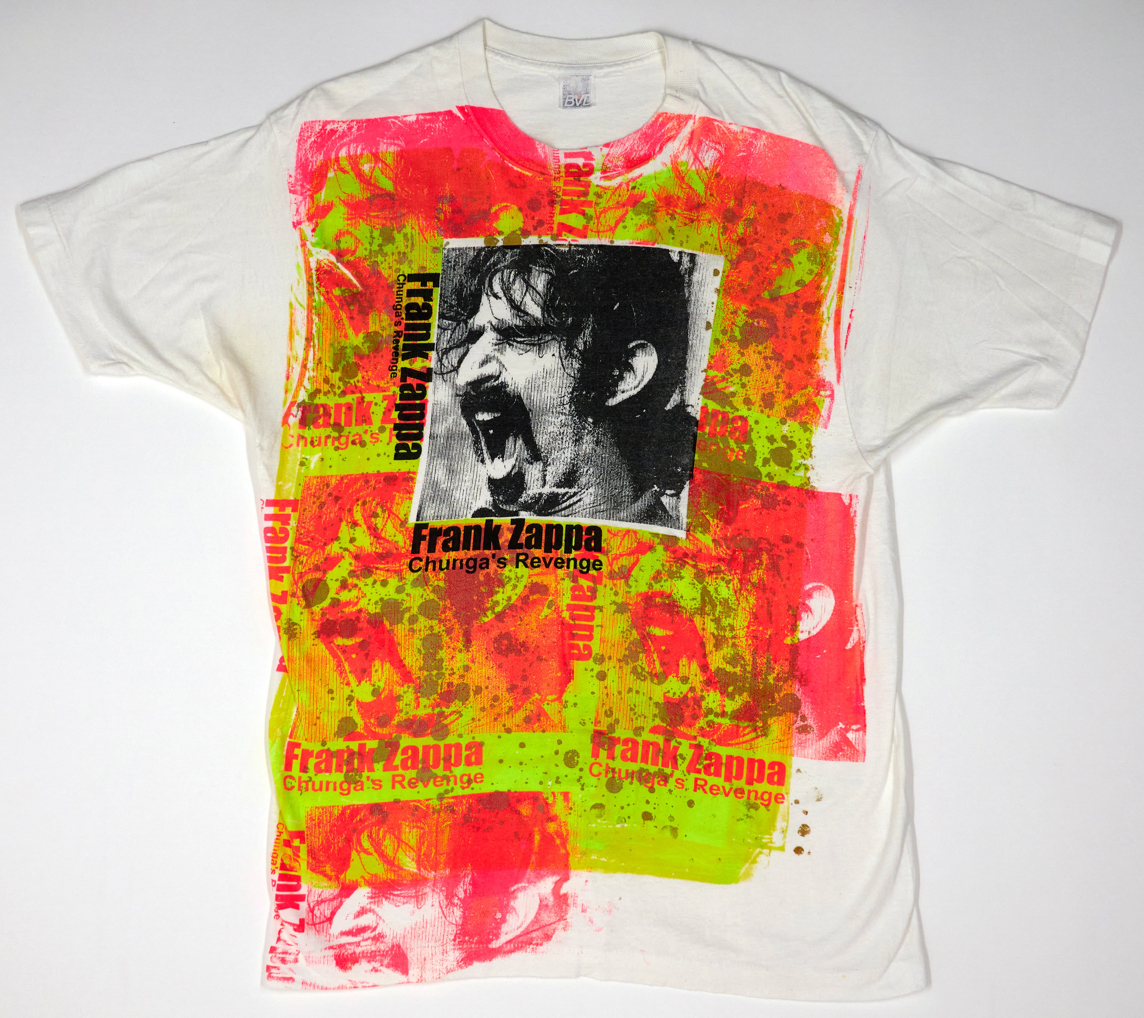 Frank Zappa – Don Rock Handmade Scream Shirt Printed on Vintage Deadst