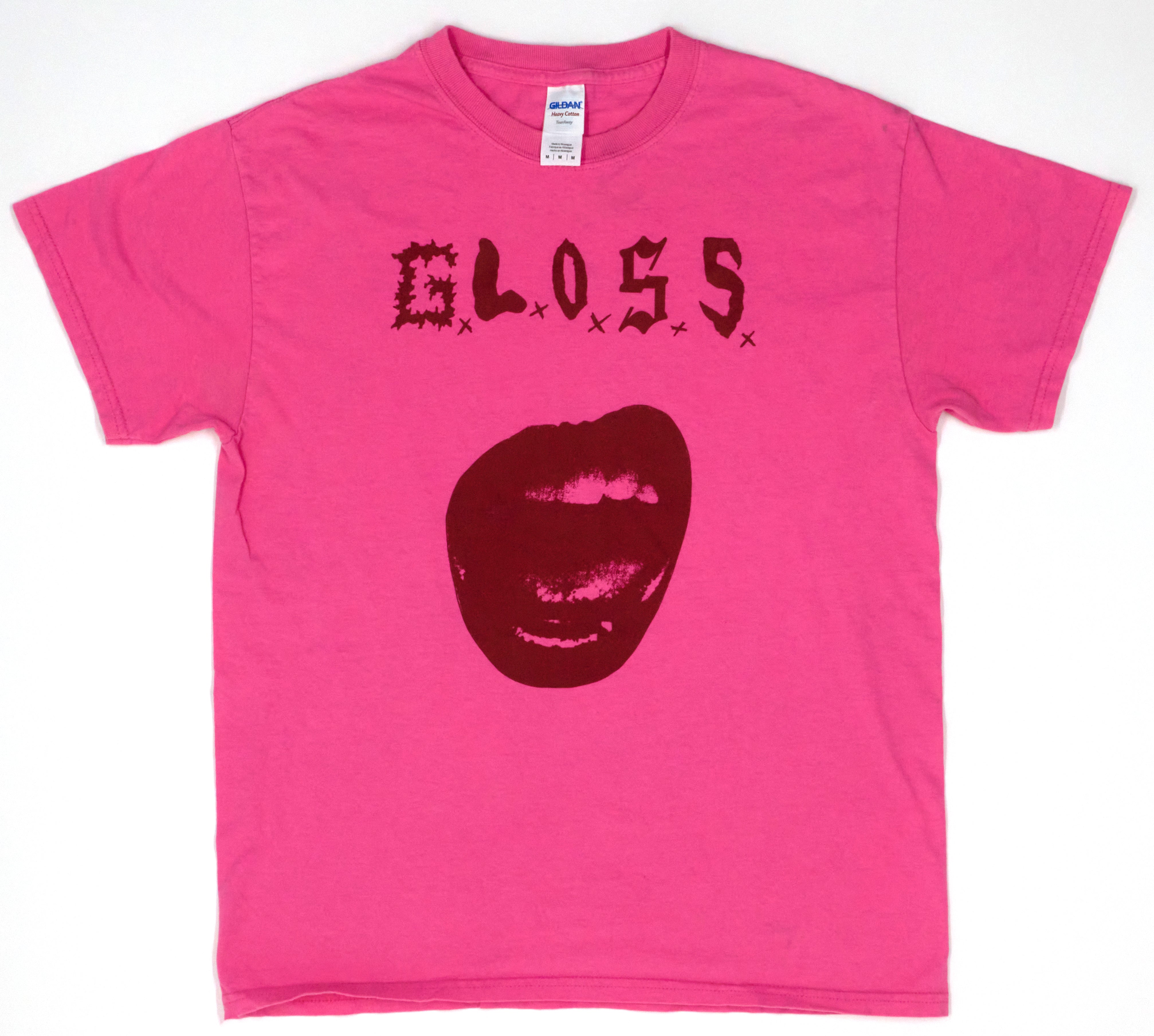 G.L.O.S.S. – Girls Living Outside Society's Shit 2015 Tour Shirt Size Medium