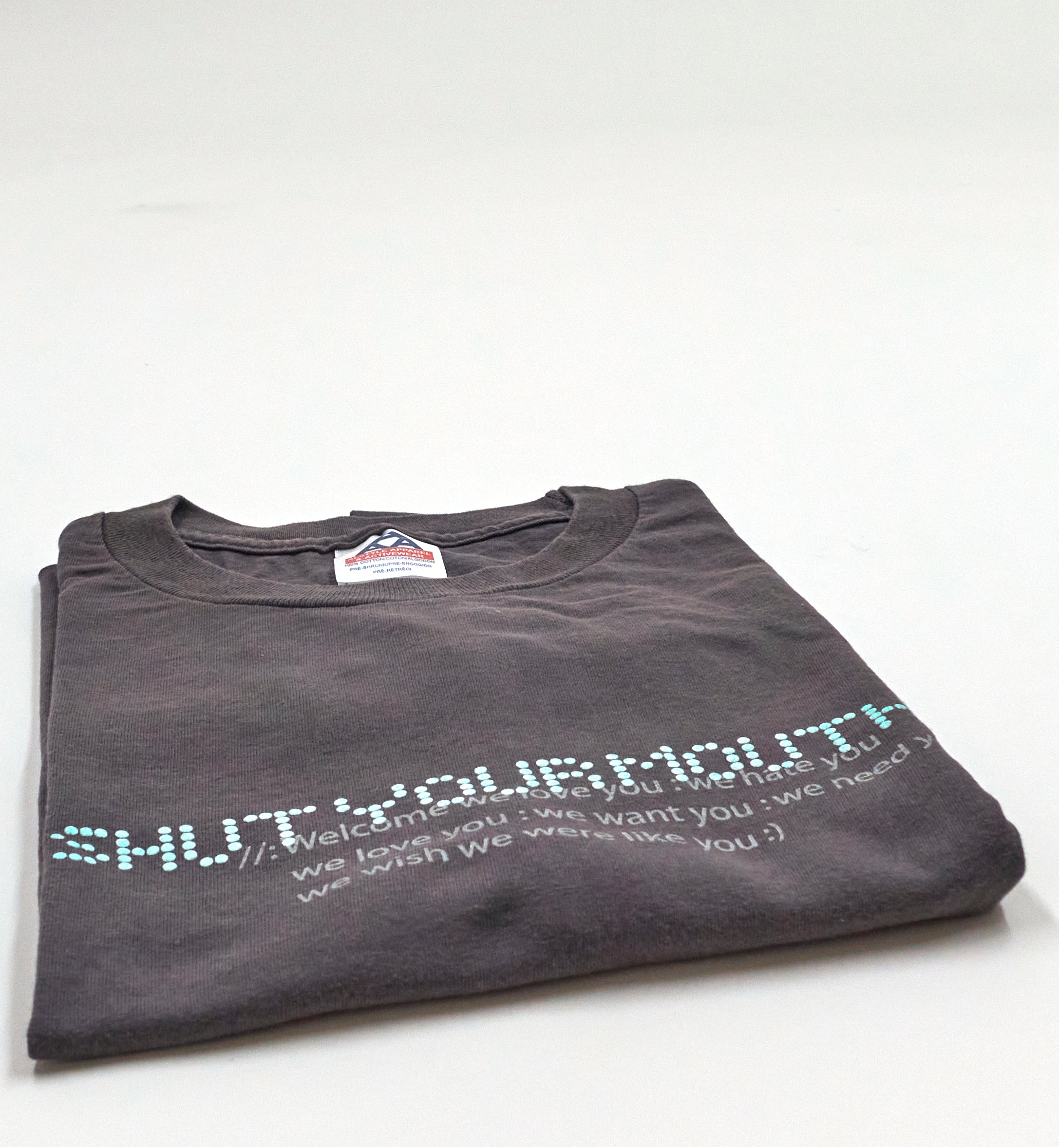 Garbage - Shut Your Mouth 2002 World Tour Shirt Size Large