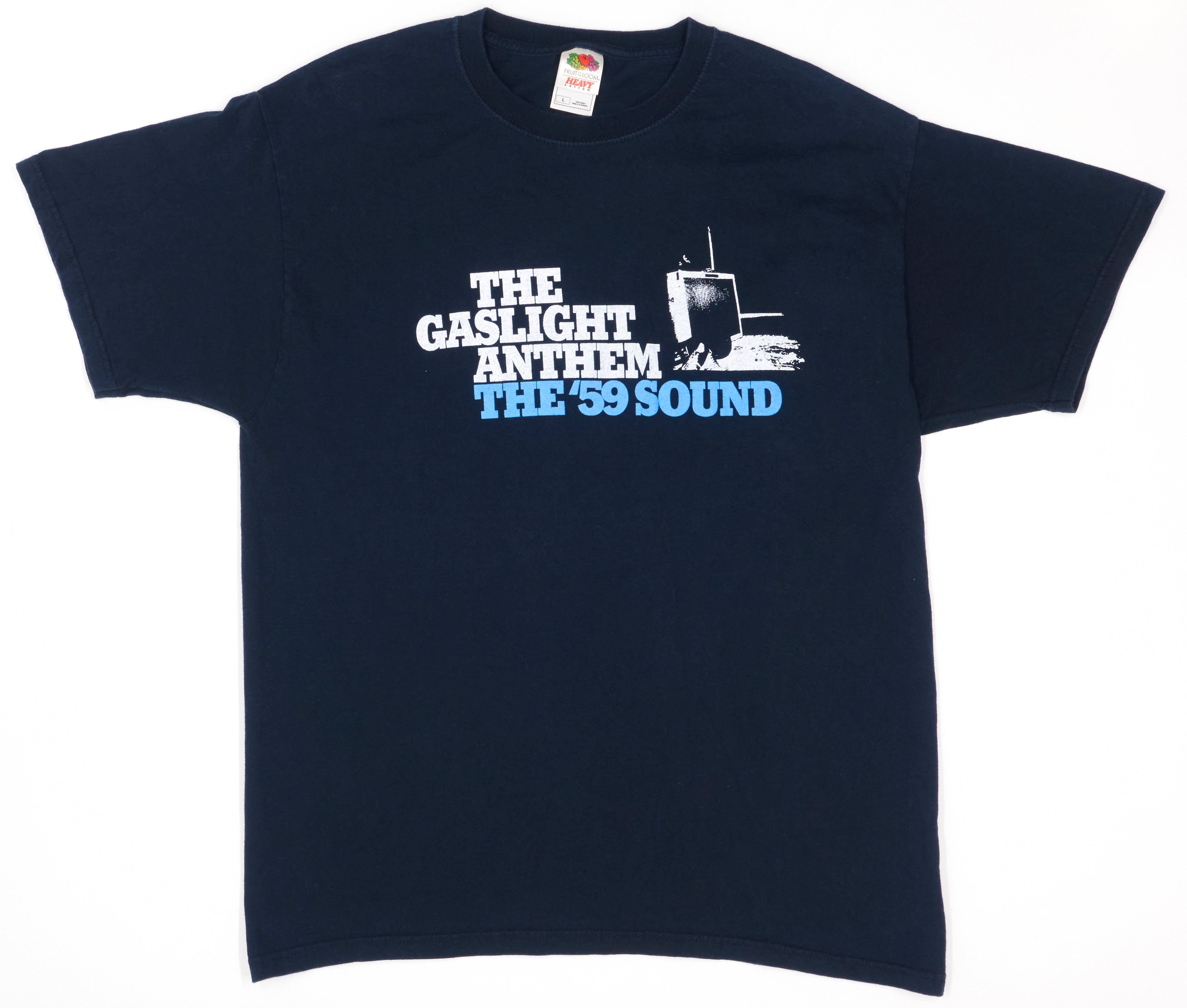 Gaslight Anthem - The '59 Sound 2008 Tour Shirt Size Large