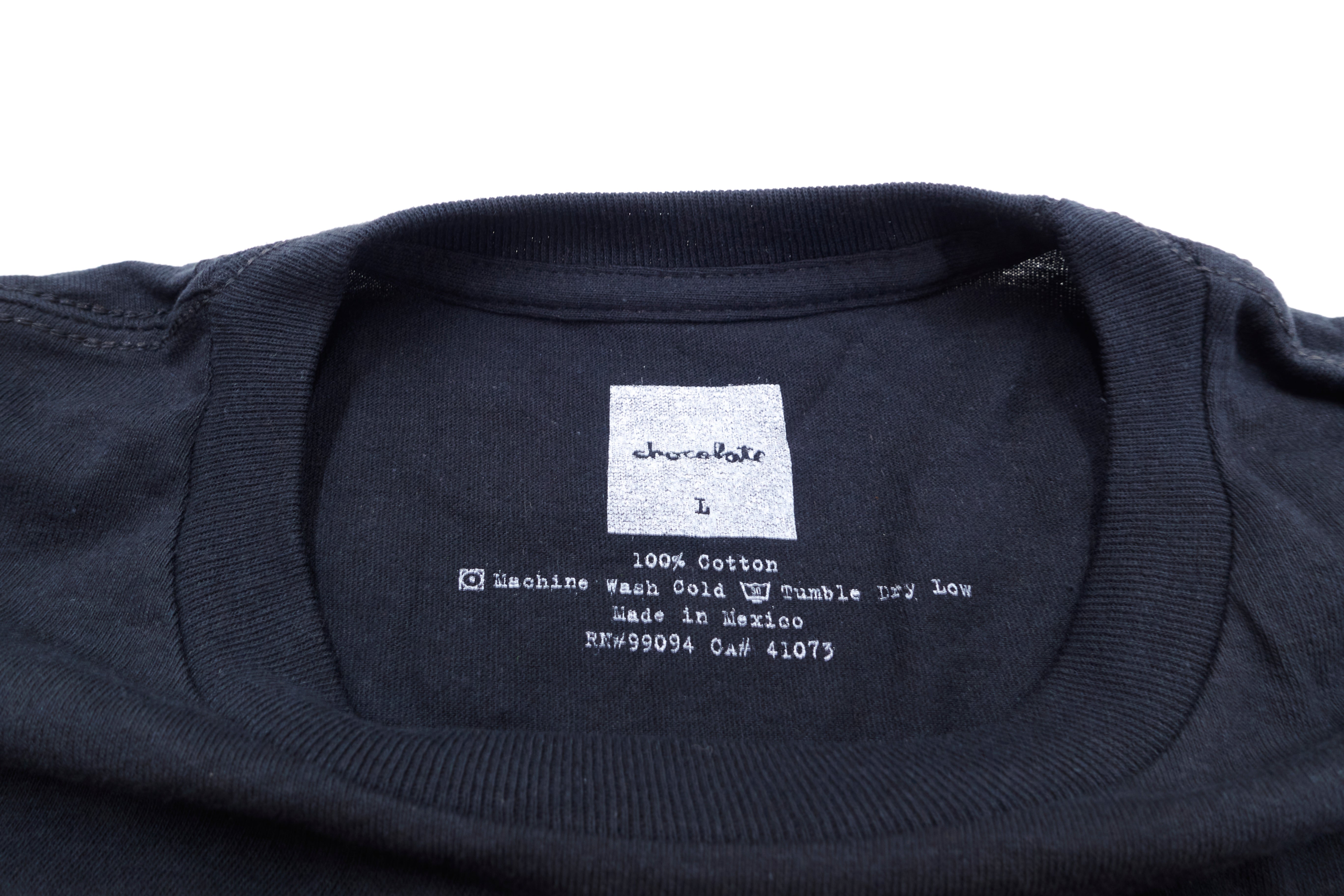 Genius GZA - Liquid Swords Chocolate Skateboards Hip Hop 50 Long Sleeve Shirt Size Large