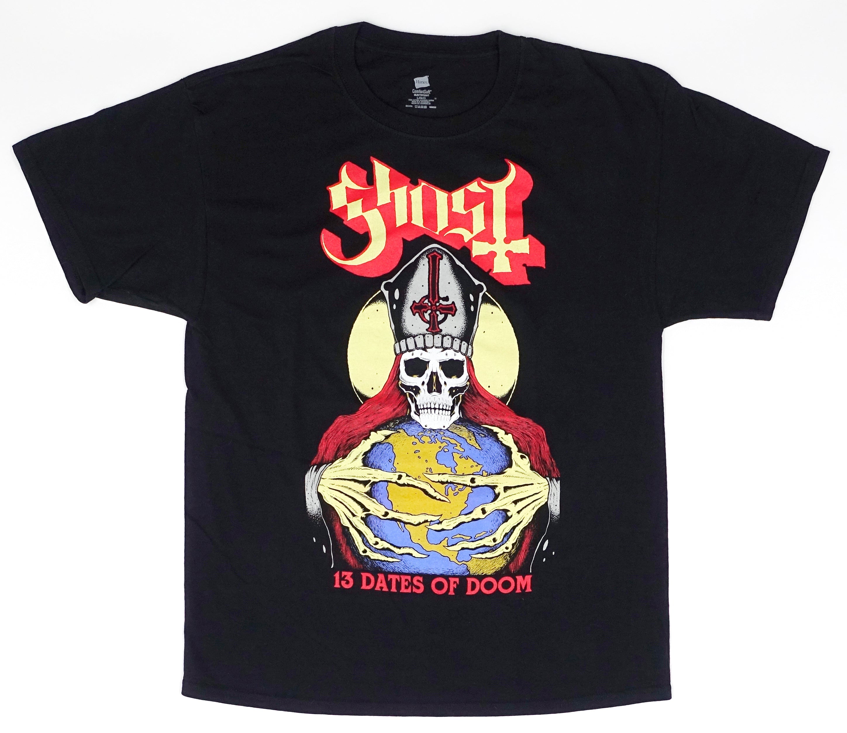 Ghost ‎– 13 Dates Of Doom North American 2012 Tour Shirt Size Large