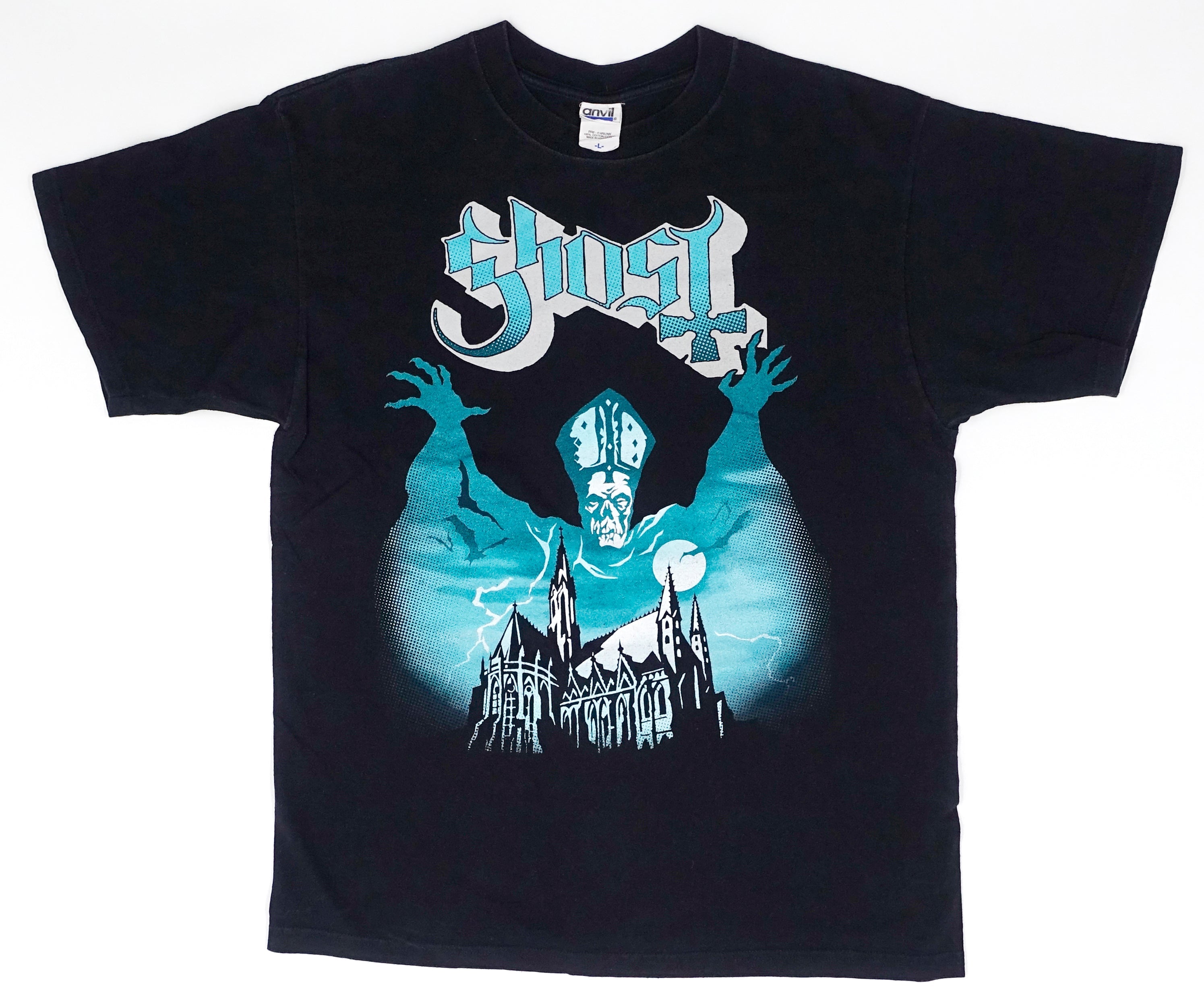 Ghost ‎– Opvs Eponymovs 2011 Tour Album Cover Shirt Size Large