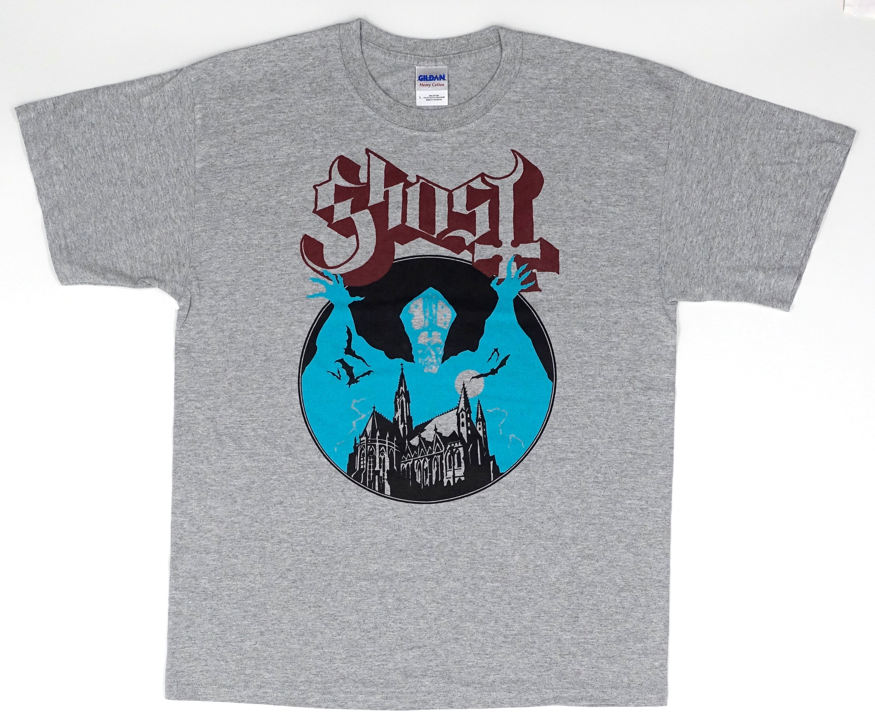 Ghost ‎– Opvs Eponymovs 2011 Tour Grey Shirt Size Large