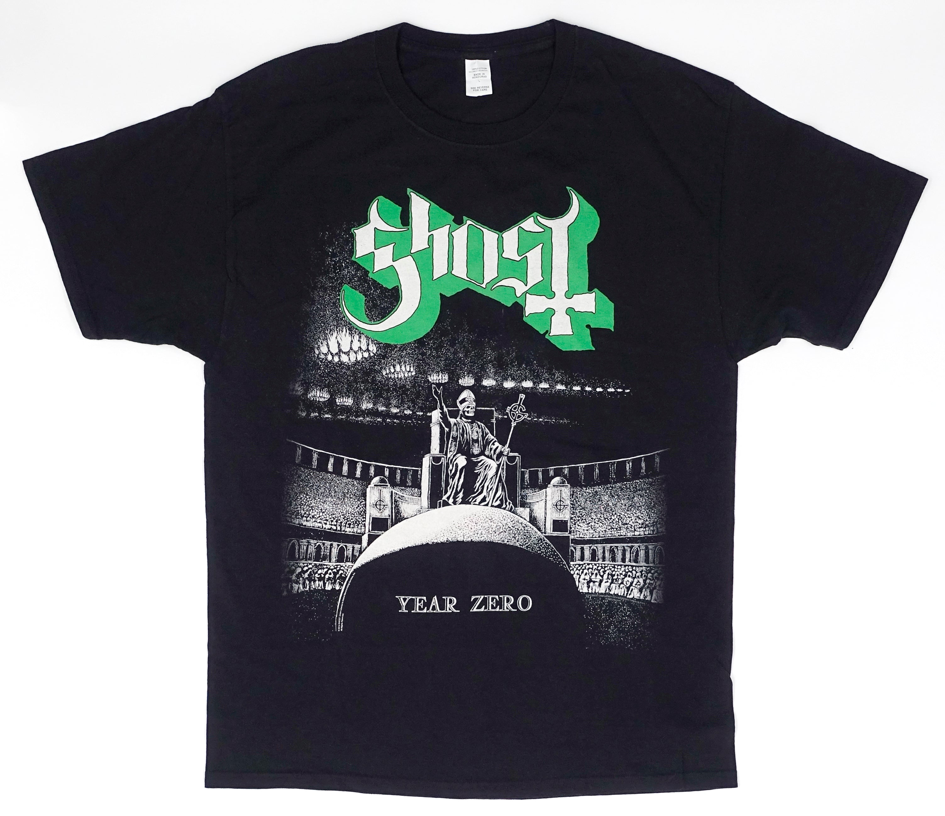 Ghost ‎– Year Zero Haze Over North American 2013 Tour Shirt Size Large