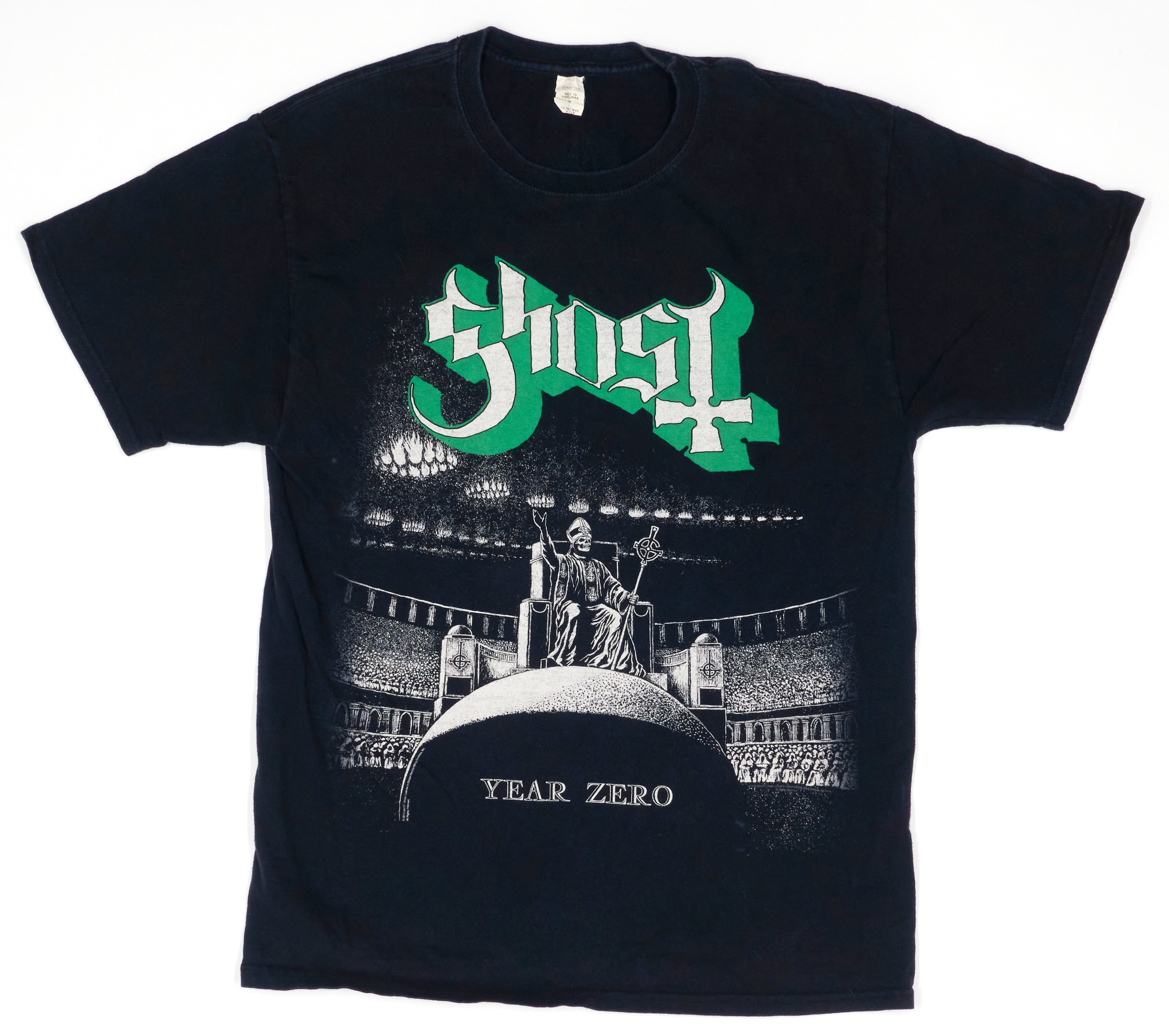 Ghost ‎– Year Zero Haze Over North American 2013 Tour Shirt Size Medium