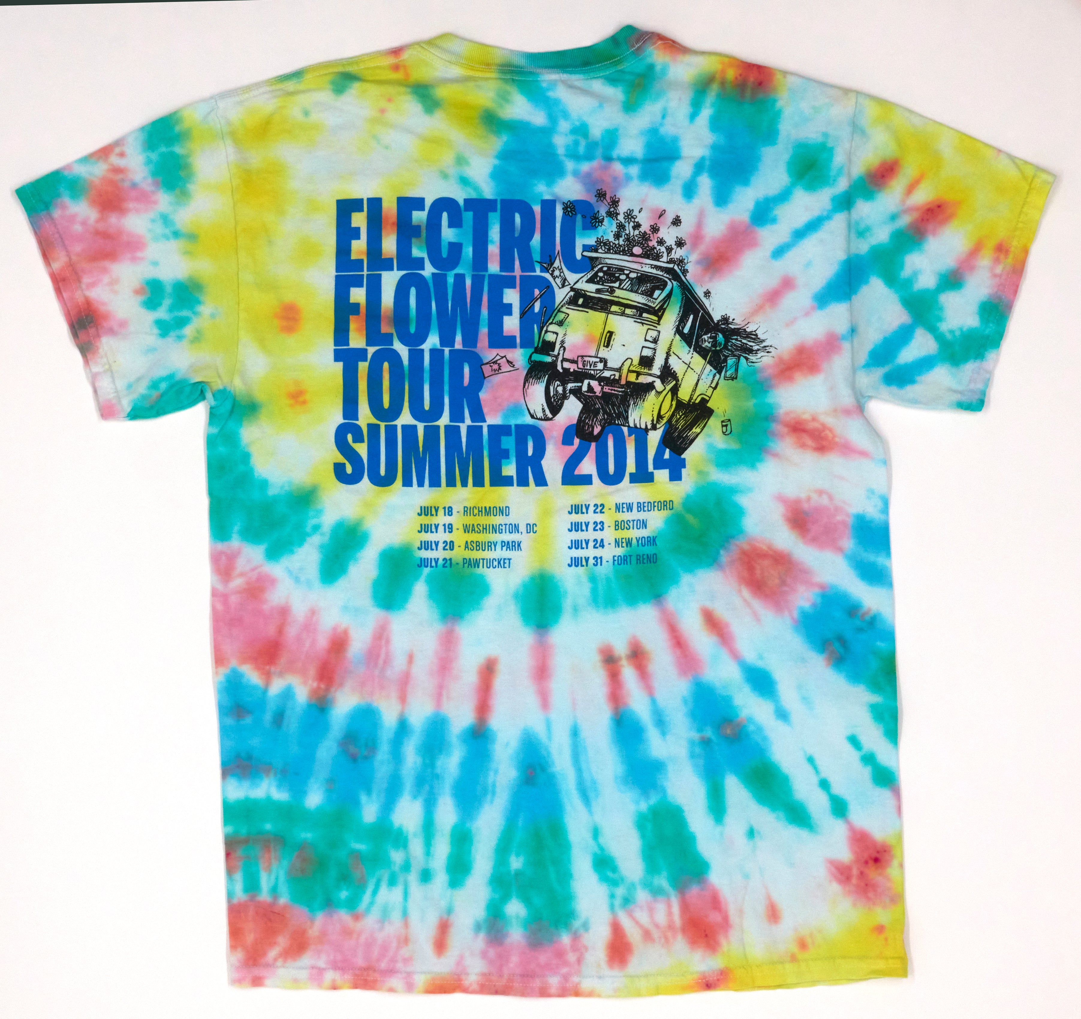 Give – Electric Flower Summer 2014 Tour Shirt Size Medium