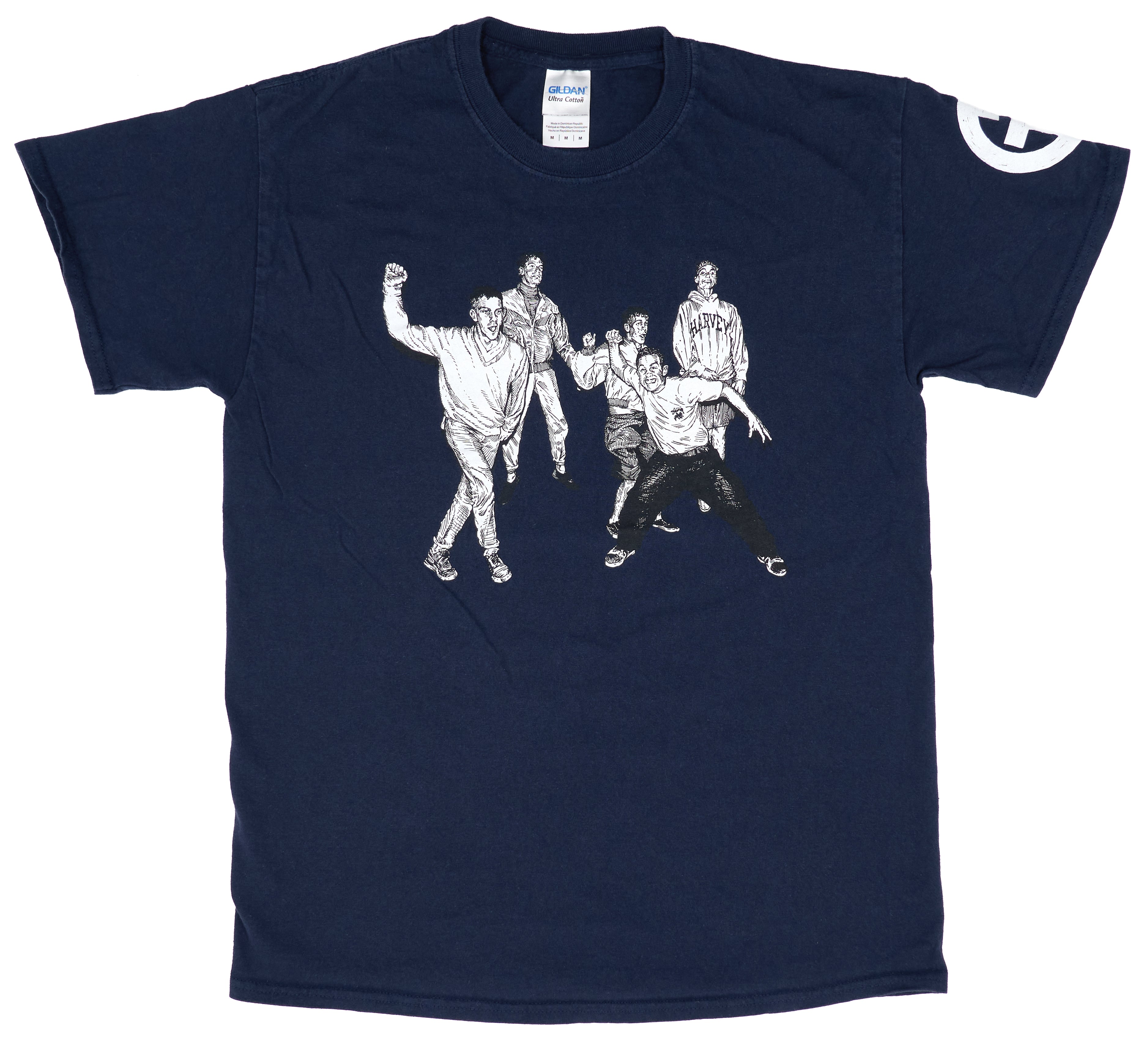 Gorilla Biscuits ‎– Chris Shary Team Drawing Tour Shirt Size Medium