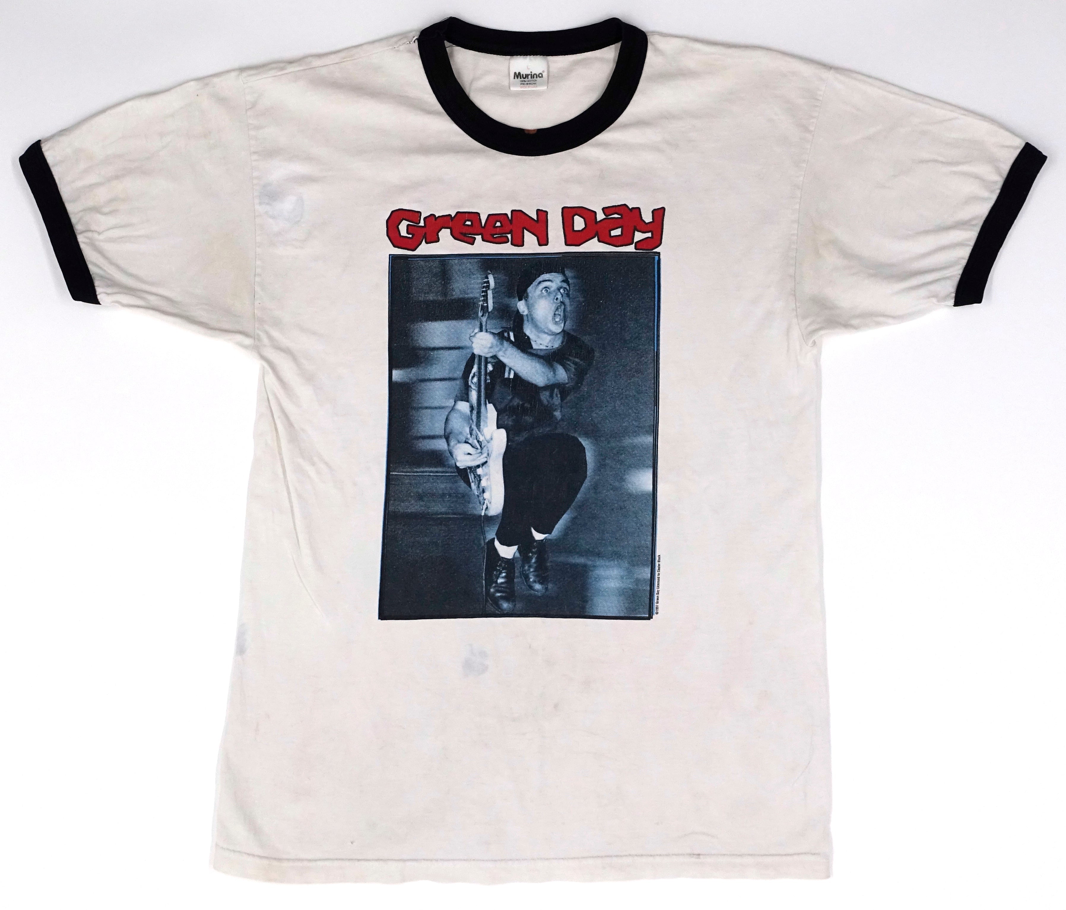 2000円なら下げれますGreen Day グリーンデイ　tour 1991   Tシャツ