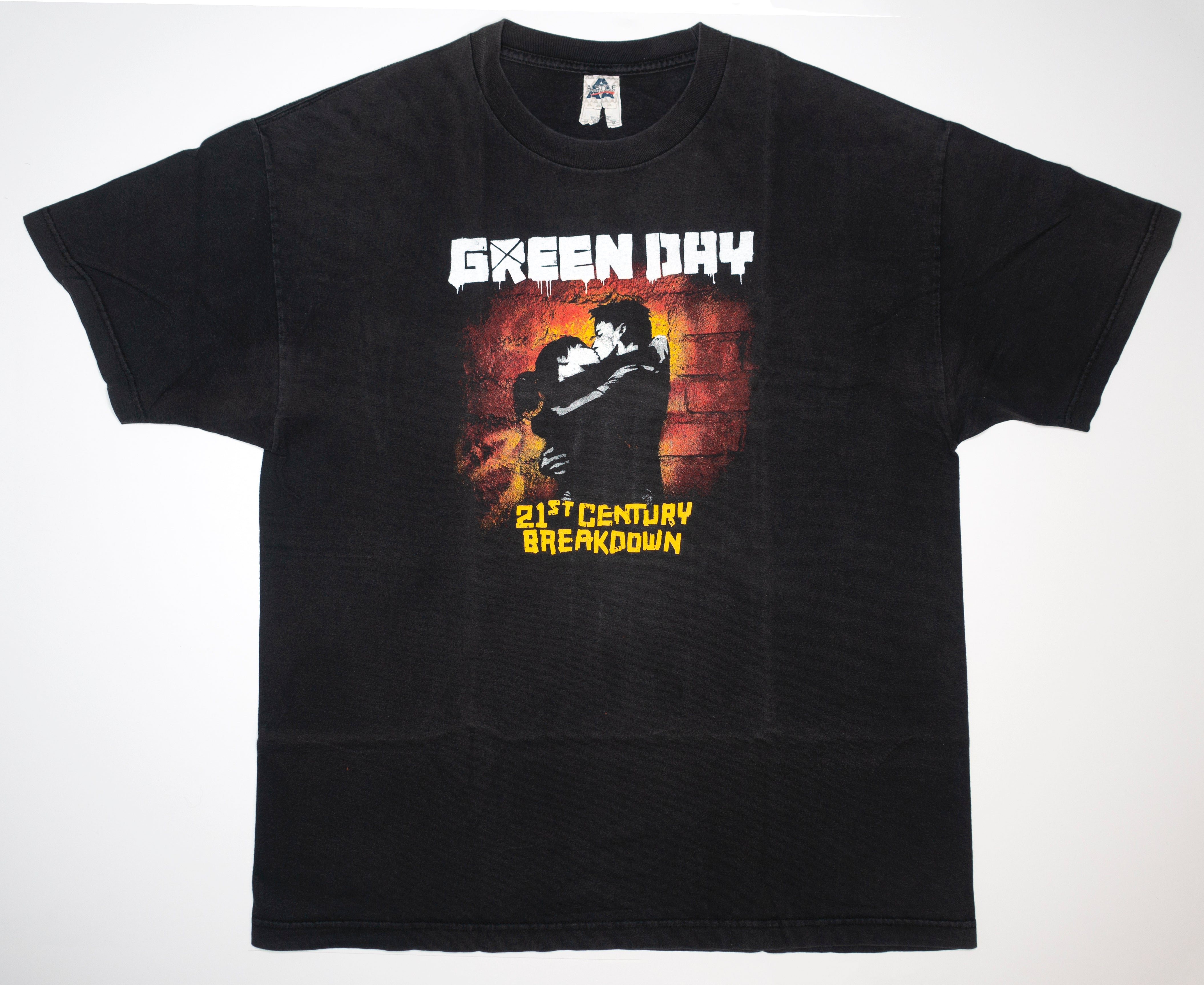 Green Day - 21st Century Breakdown 2009 Tour Shirt Size XL