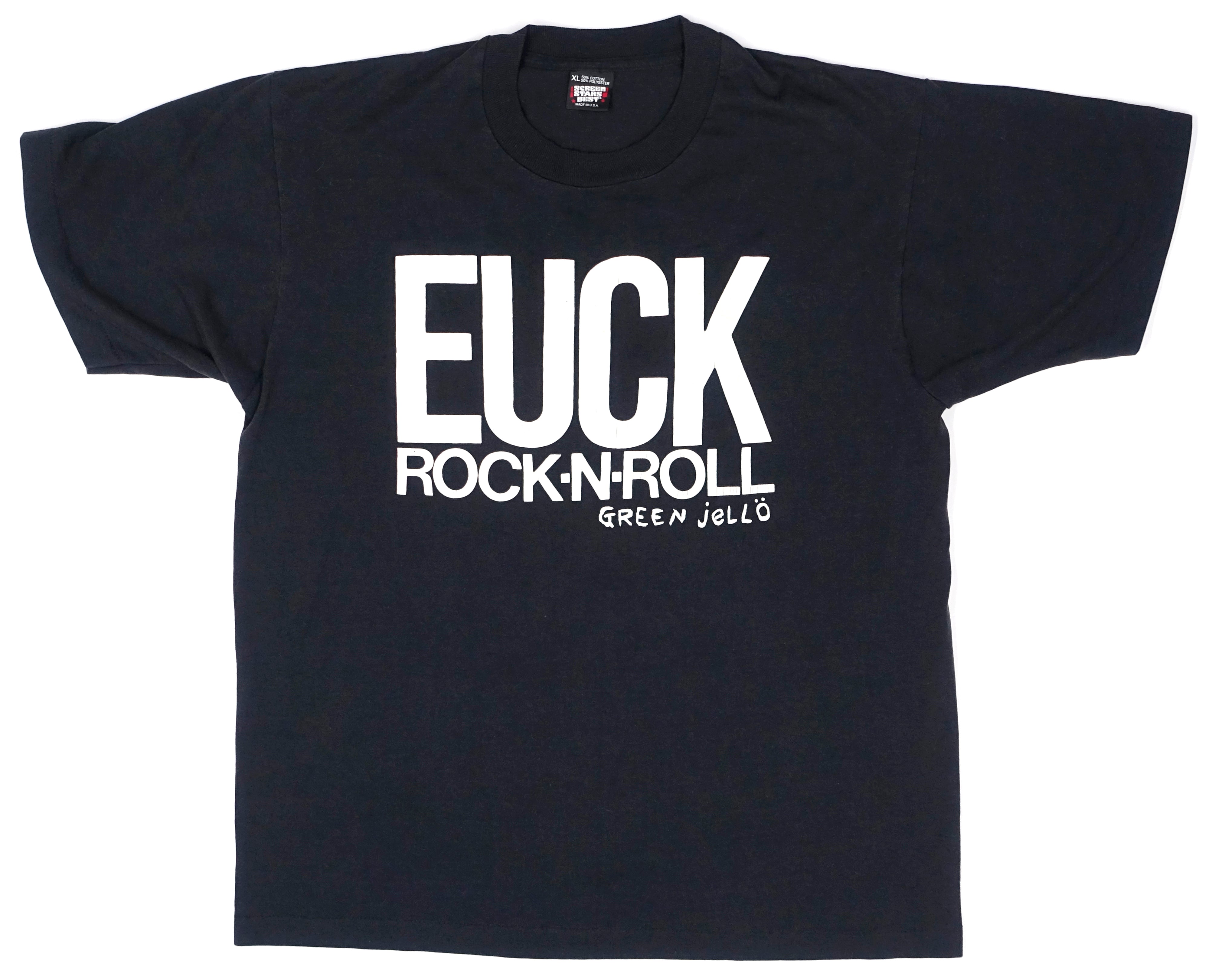 Green Jello – Euck Rock N Roll 1991 Tour Shirt Size XL