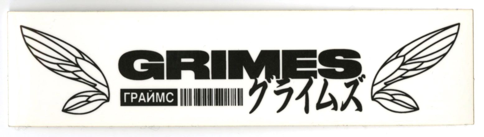 Grimes – Miss Anthropocene Wings Tour Sticker