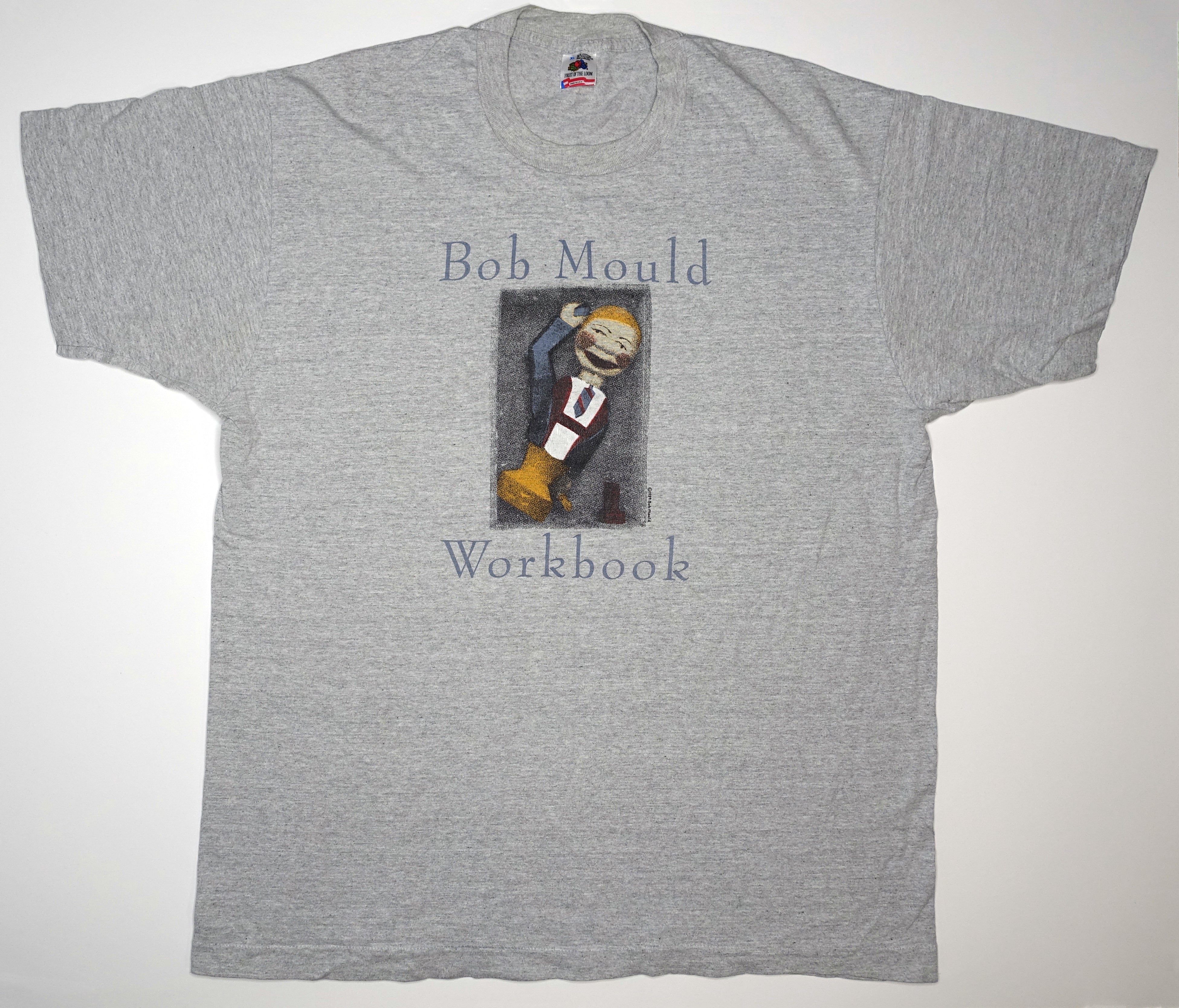 Bob Mould - Workbook 1989 Tour Shirt Size XL