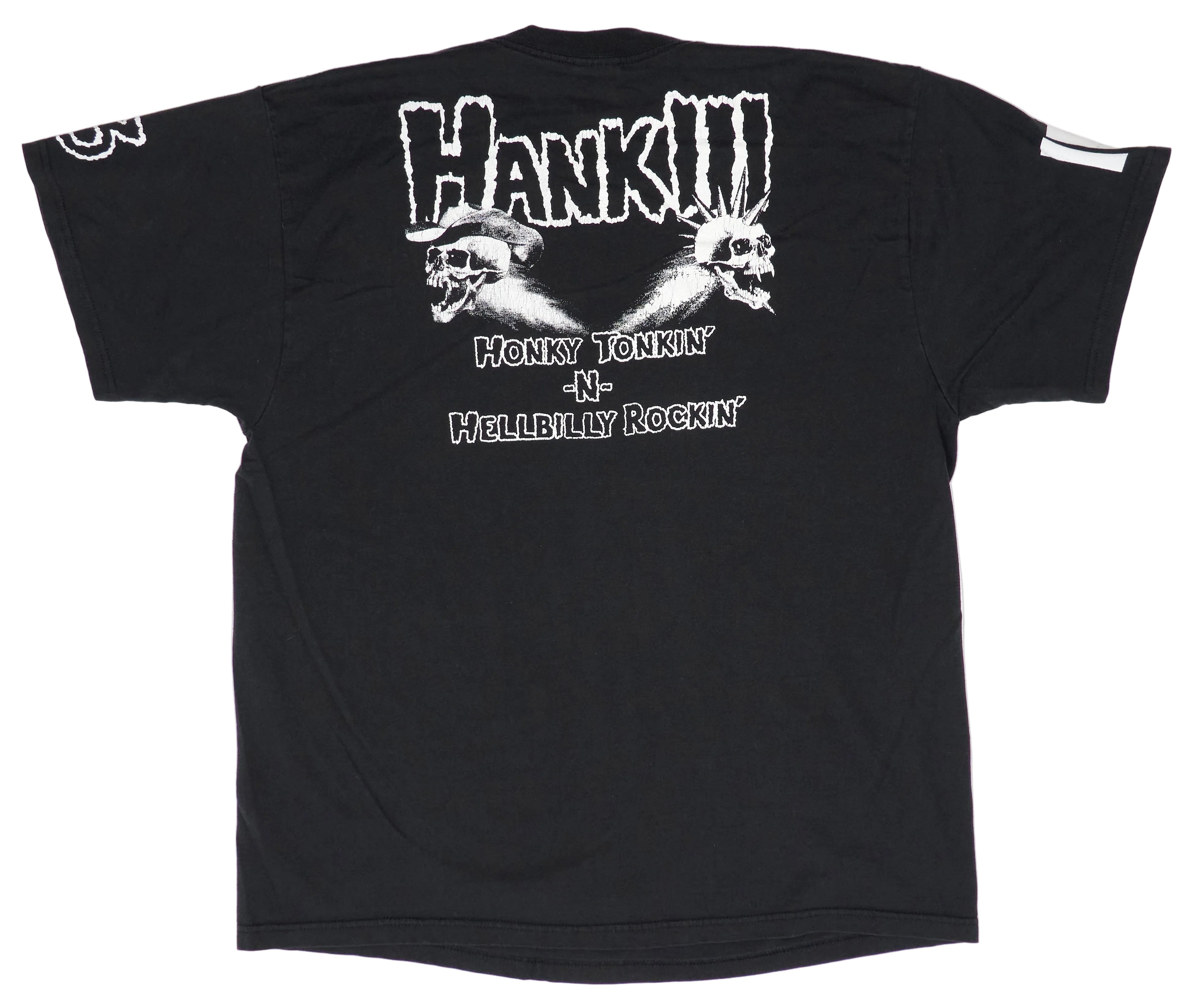 Hank Williams III - Risin Outlaw Honkey Tonkin' N Outlaw Rockin' Tour 1999 Shirt Size XL