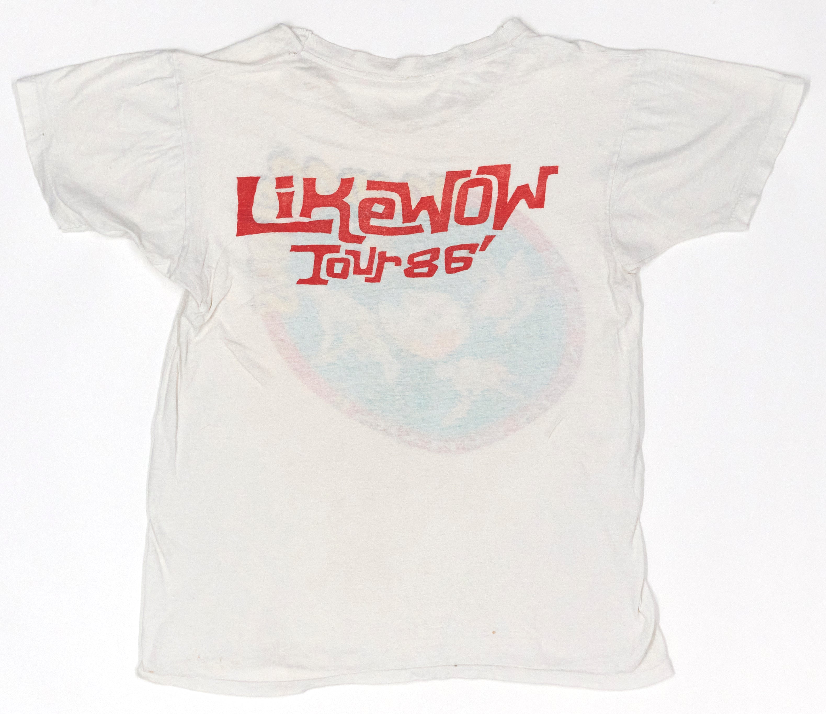 Hoodoo Gurus - Likewow 1986 Tour Shirt Size Medium