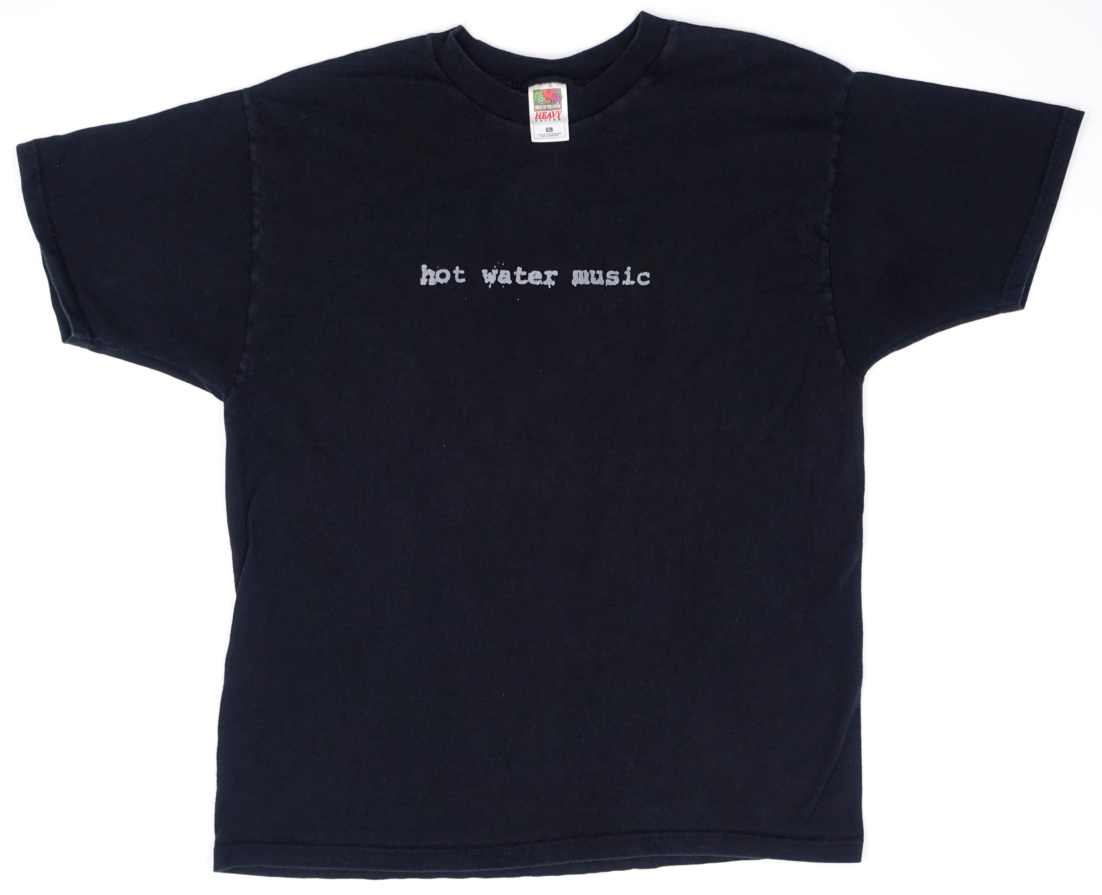 Hot Water Music - Gainesville, FL Est. 1994 90's Tour Shirt Size Large