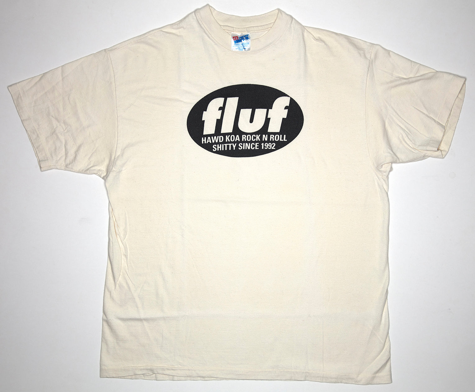 Fluf -  Hawd Koa Rock N Roll Shitty Since 1992 Tour Shirt Size XL