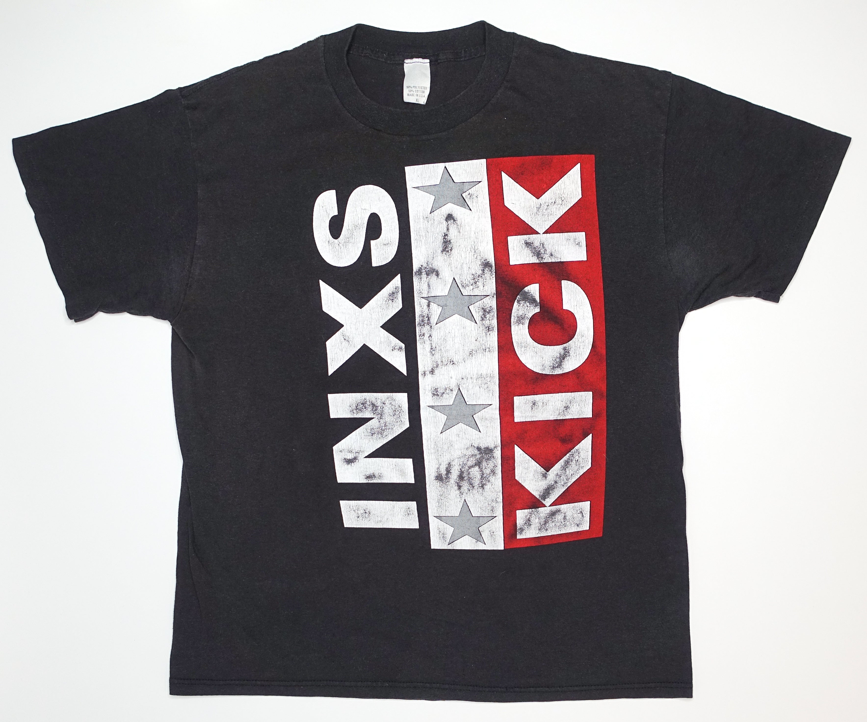 INXS - Kick North American 1987 Tour Shirt Size XL