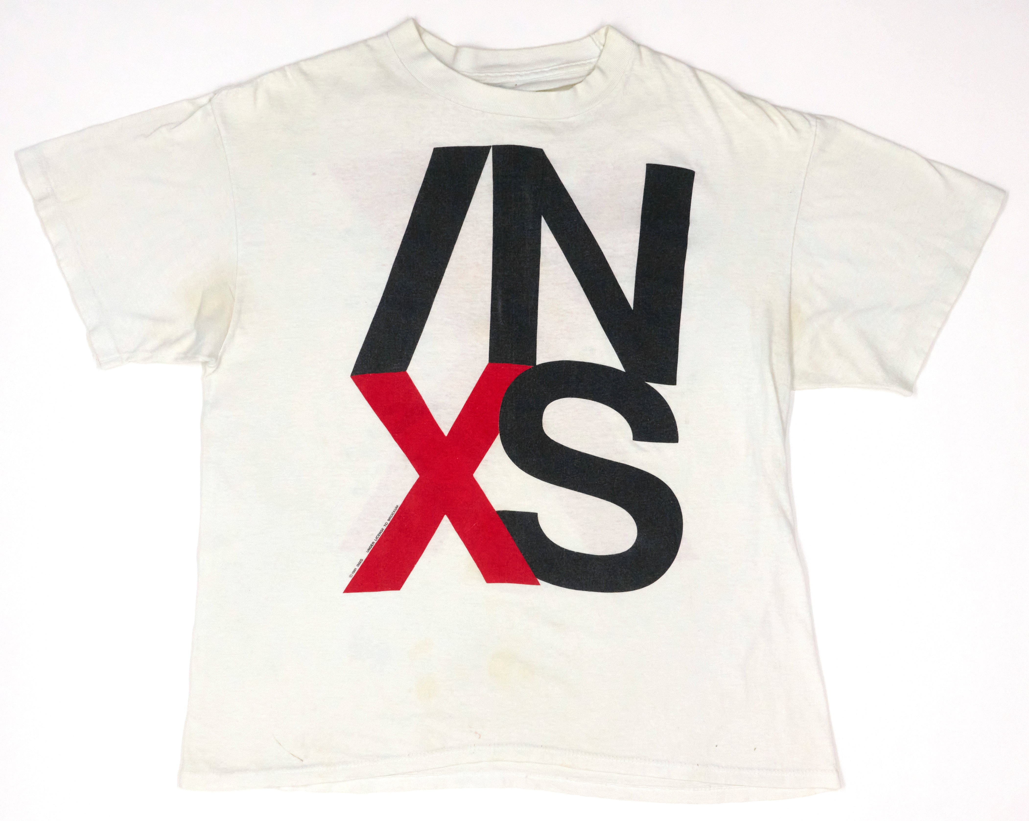 INXS - X North American 1991 Tour Shirt Size Large