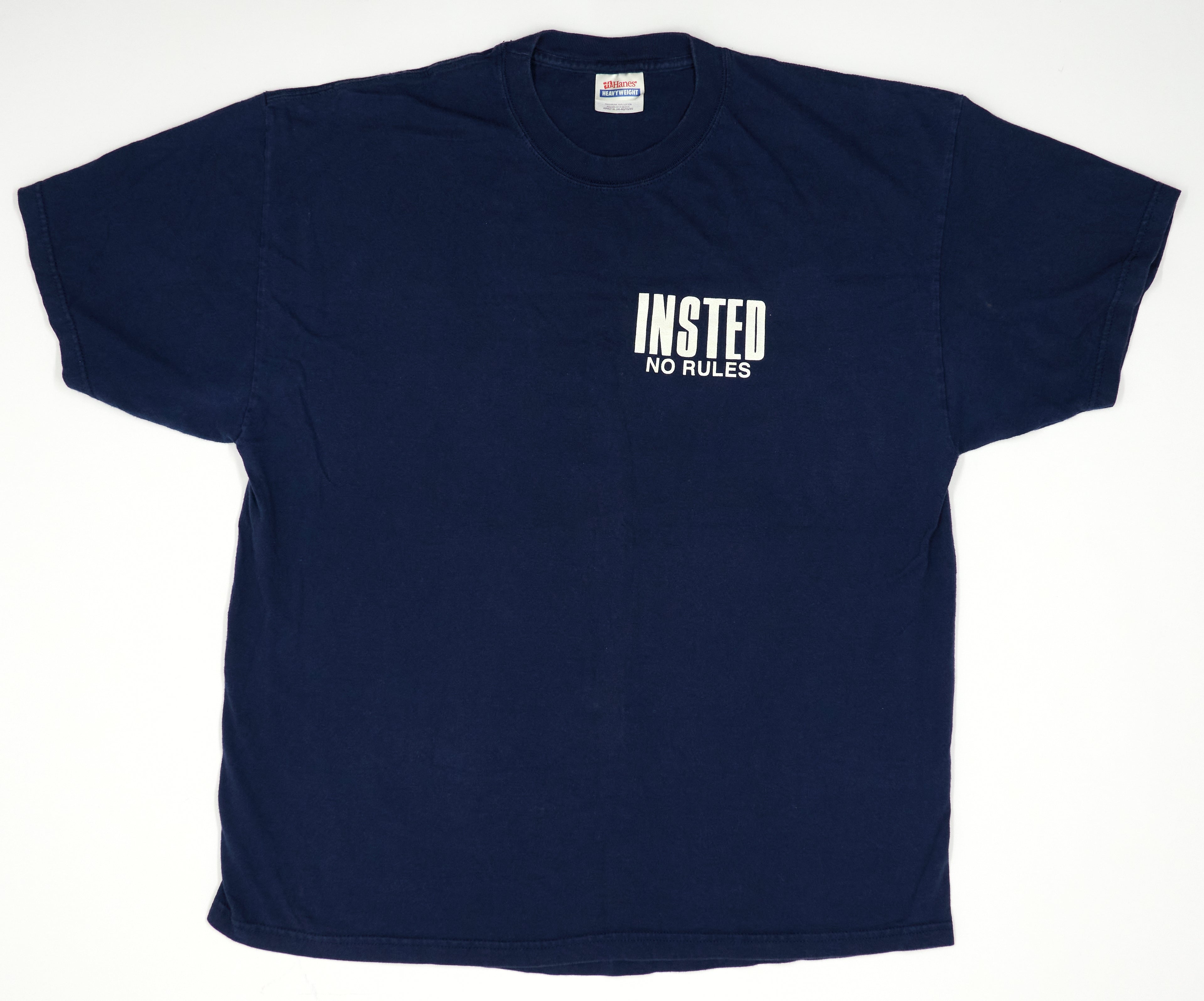 Insted – No Rules What We Believe 1990 Tour Shirt Size XL