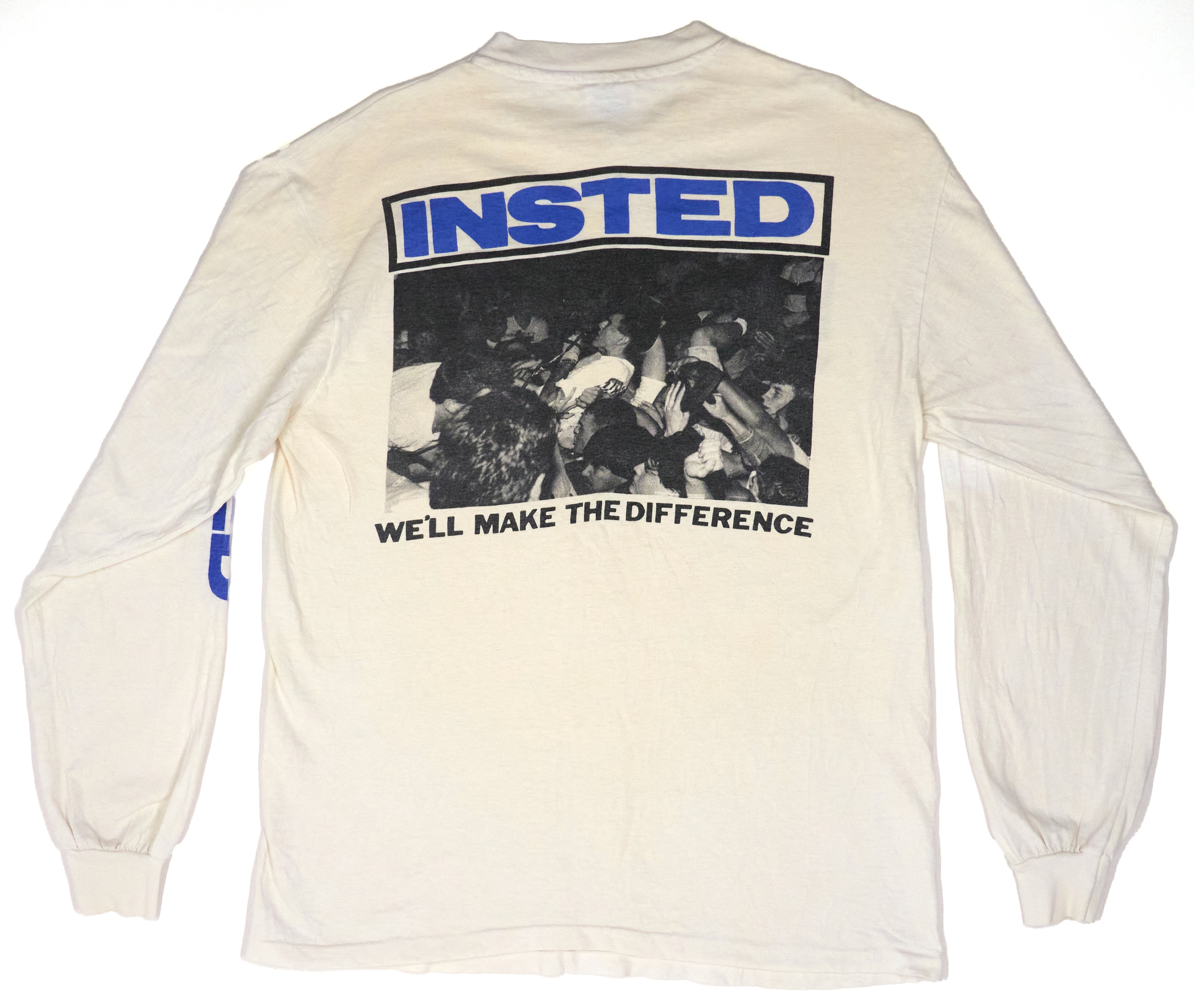 Insted – We'll Make The Difference Long Sleeve Tour Shirt Size XL